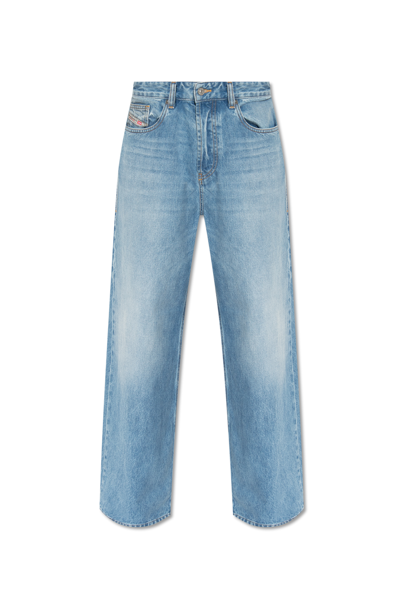 Diesel Jeansy ‘1996 D-SIRE L.30’ Typu ‘loose’, Kobiety, Niebieski