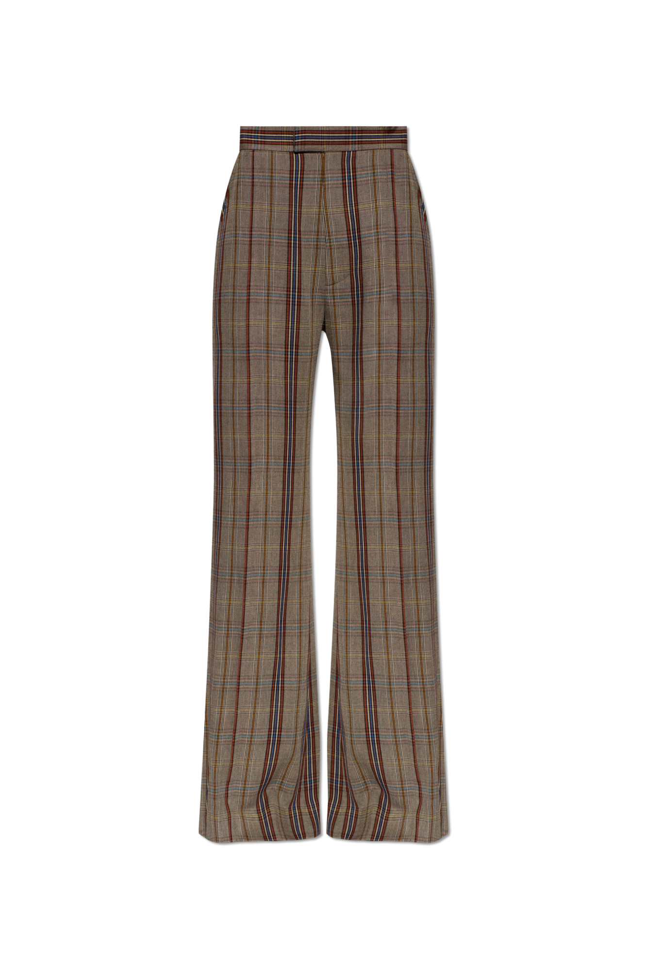 Vivienne Westwood Spodnie Z Szerokimi Nogawkami, Kobiety, Brązowy