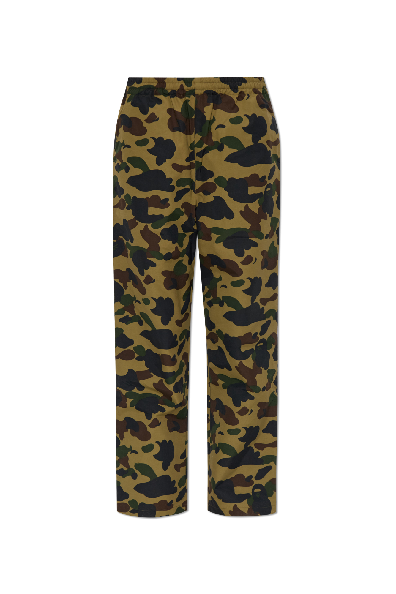 A BATHING APE® Spodnie Z Motywem `moro`, Kobiety, Zielony