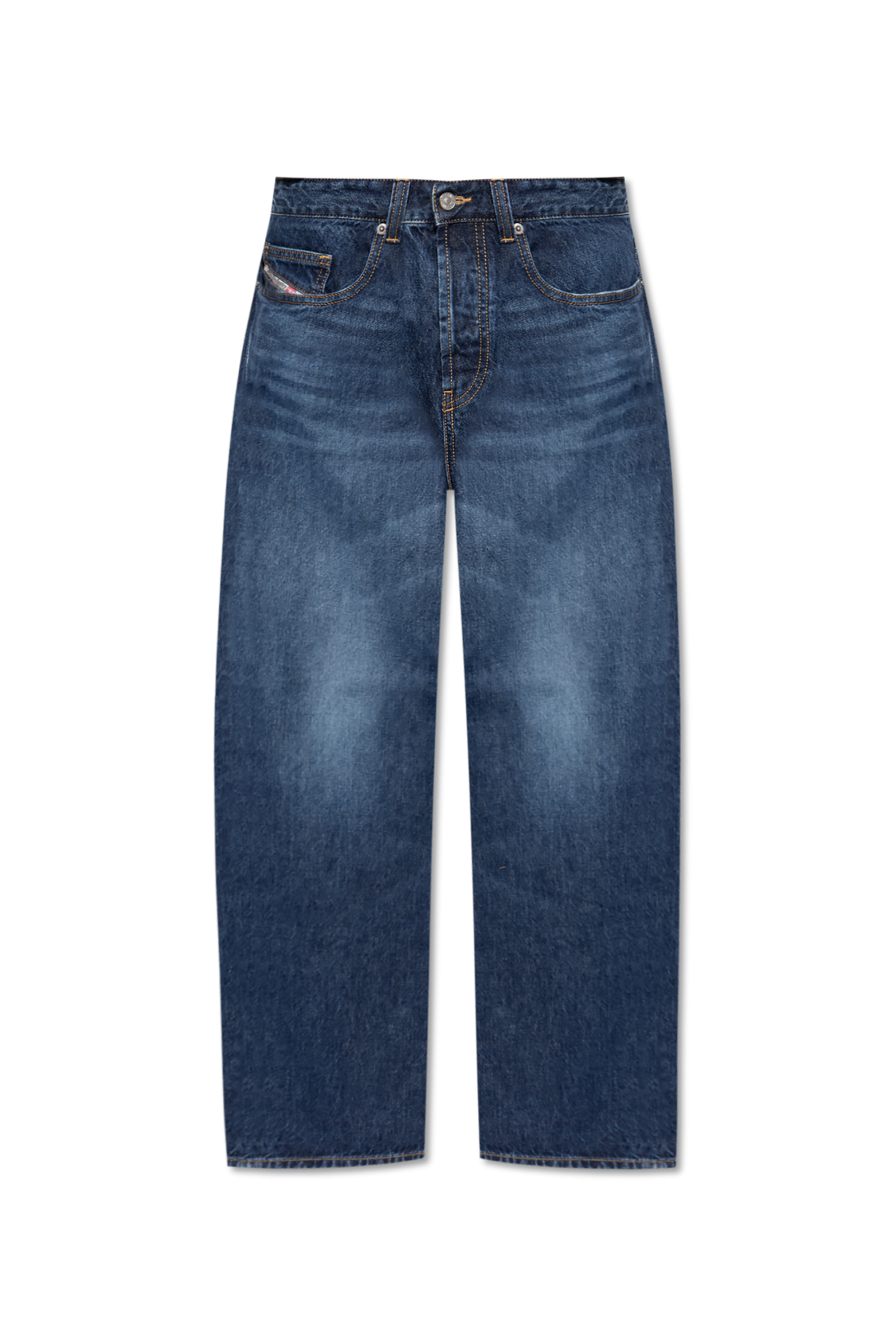 Diesel Jeansy `2001 D-MACRO`, Mężczyźni, Granatowy
