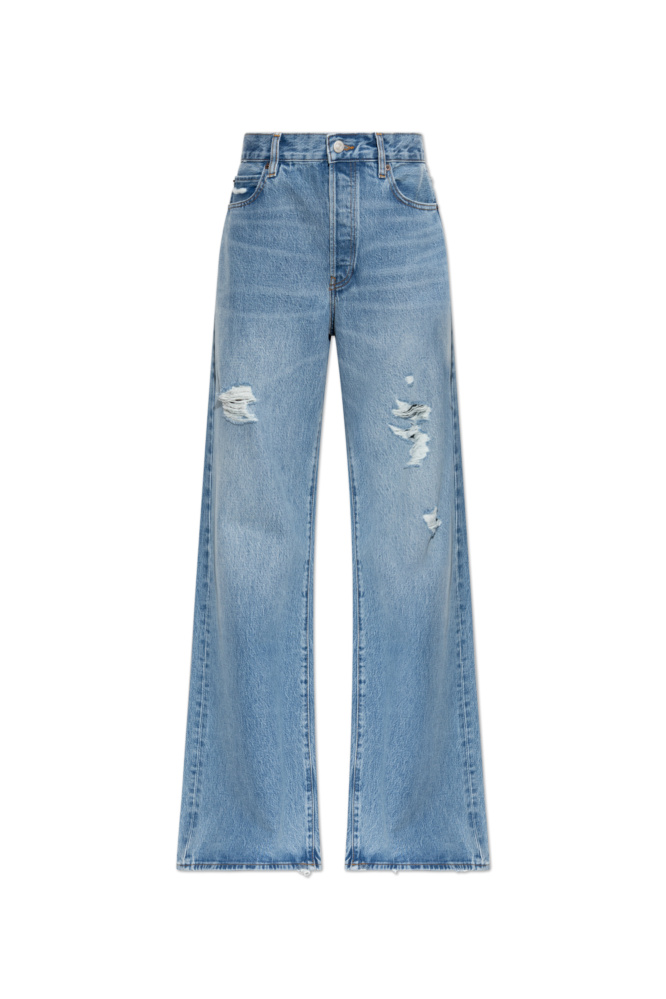 FRAME Jeansy `The Loose`, Kobiety, Niebieski