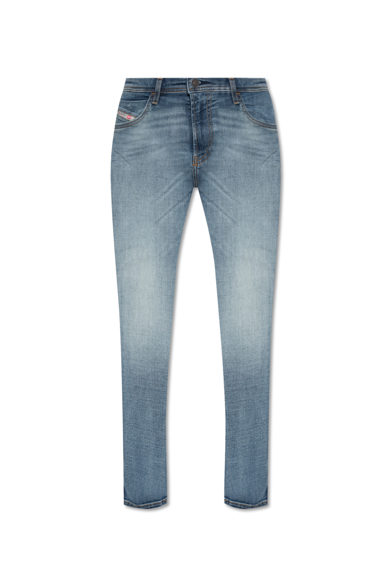 Diesel Jeansy ‘2015 BABHILA L.32’, Kobiety, Niebieski