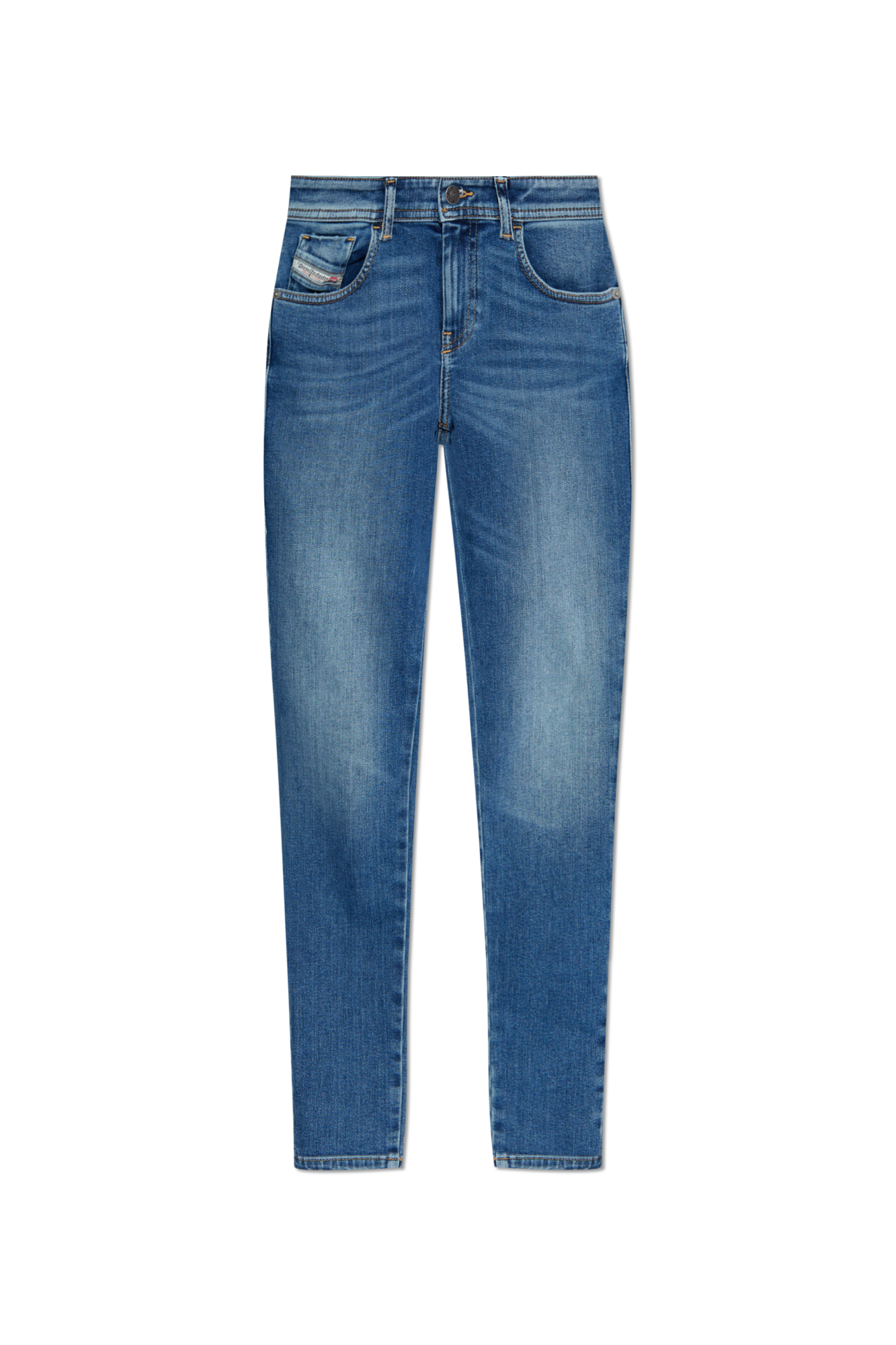 Diesel Jeansy `2017 SLANDY L.32`, Kobiety, Niebieski