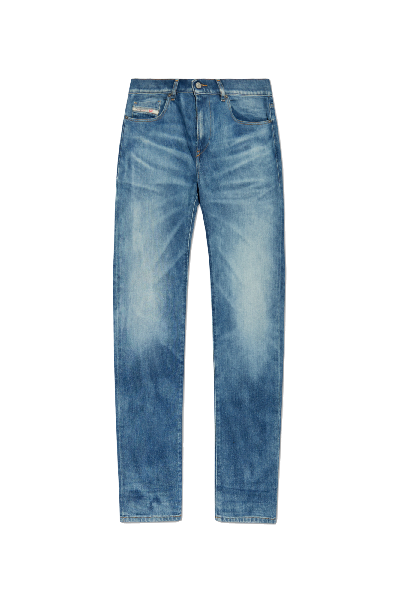 Diesel Jeansy `2019 D-STRUKT` L.32, Mężczyźni, Niebieski