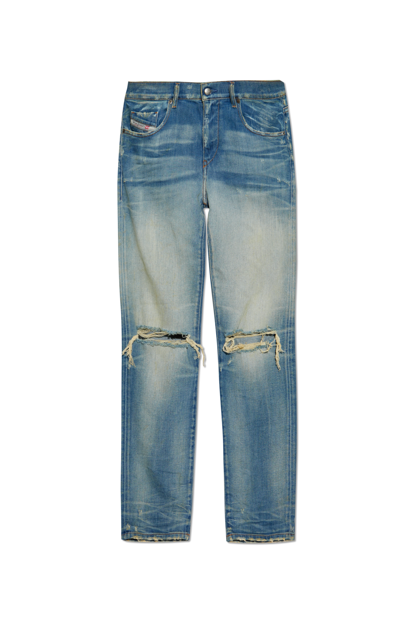 Diesel Jeansy `2019 D-STRUKT L..32, Mężczyźni, Niebieski