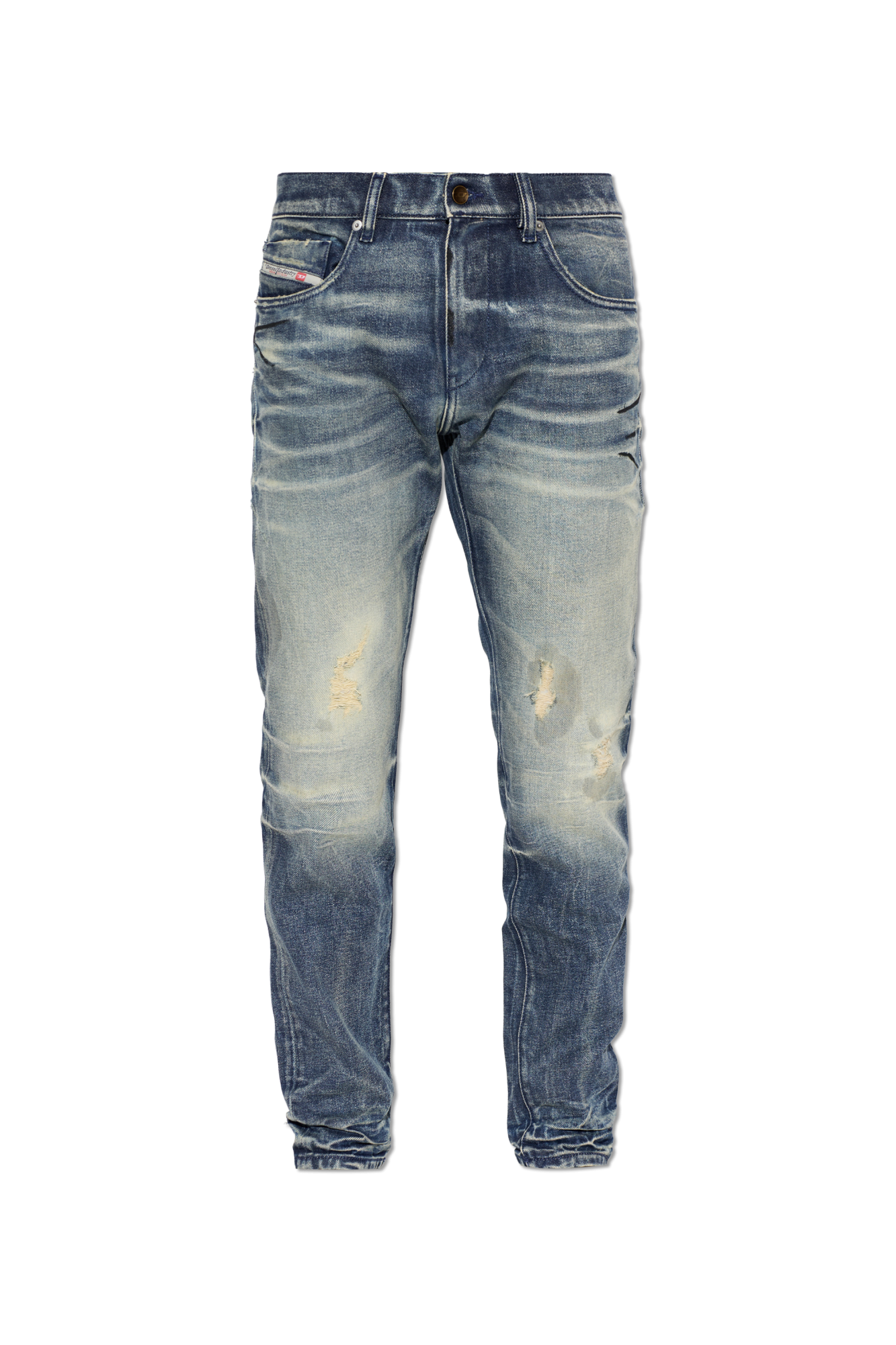 Diesel Jeansy ‘2019 D-STRUKT’, Mężczyźni, Niebieski
