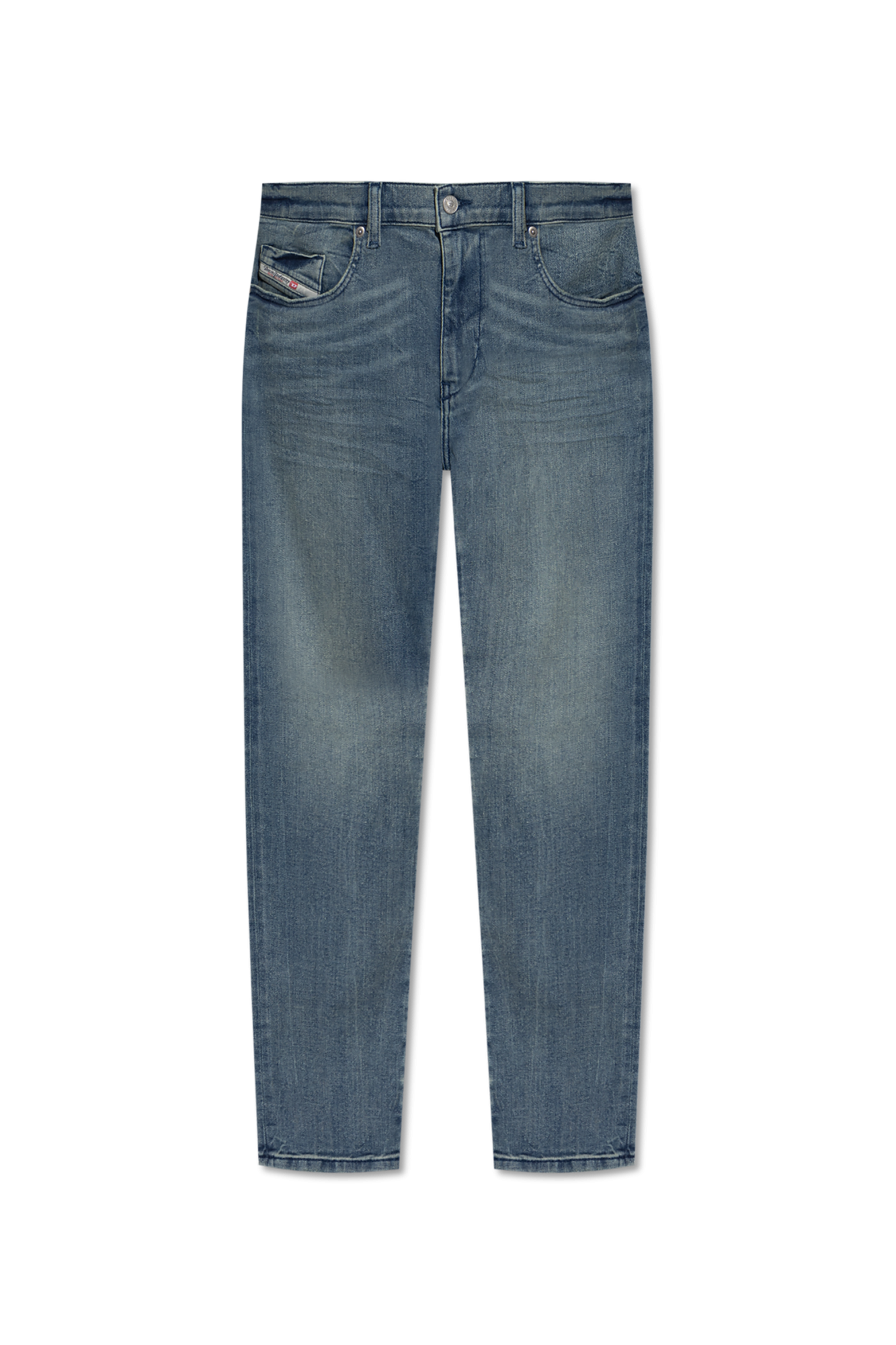 Diesel Jeansy `2019 D-STRUKT` L.32, Mężczyźni, Niebieski