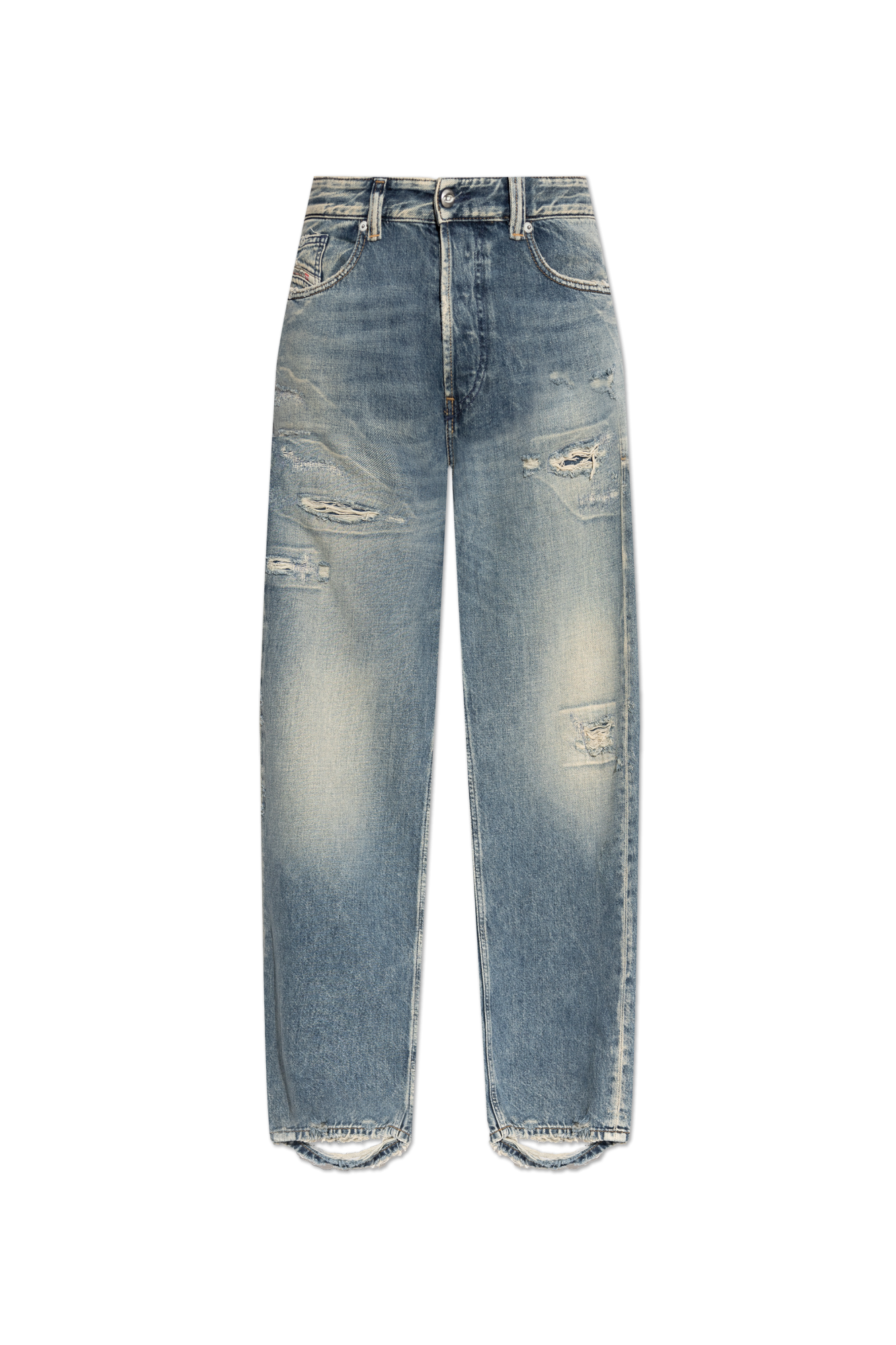 Diesel Jeansy ‘2024 D-MACS’, Mężczyźni, Niebieski