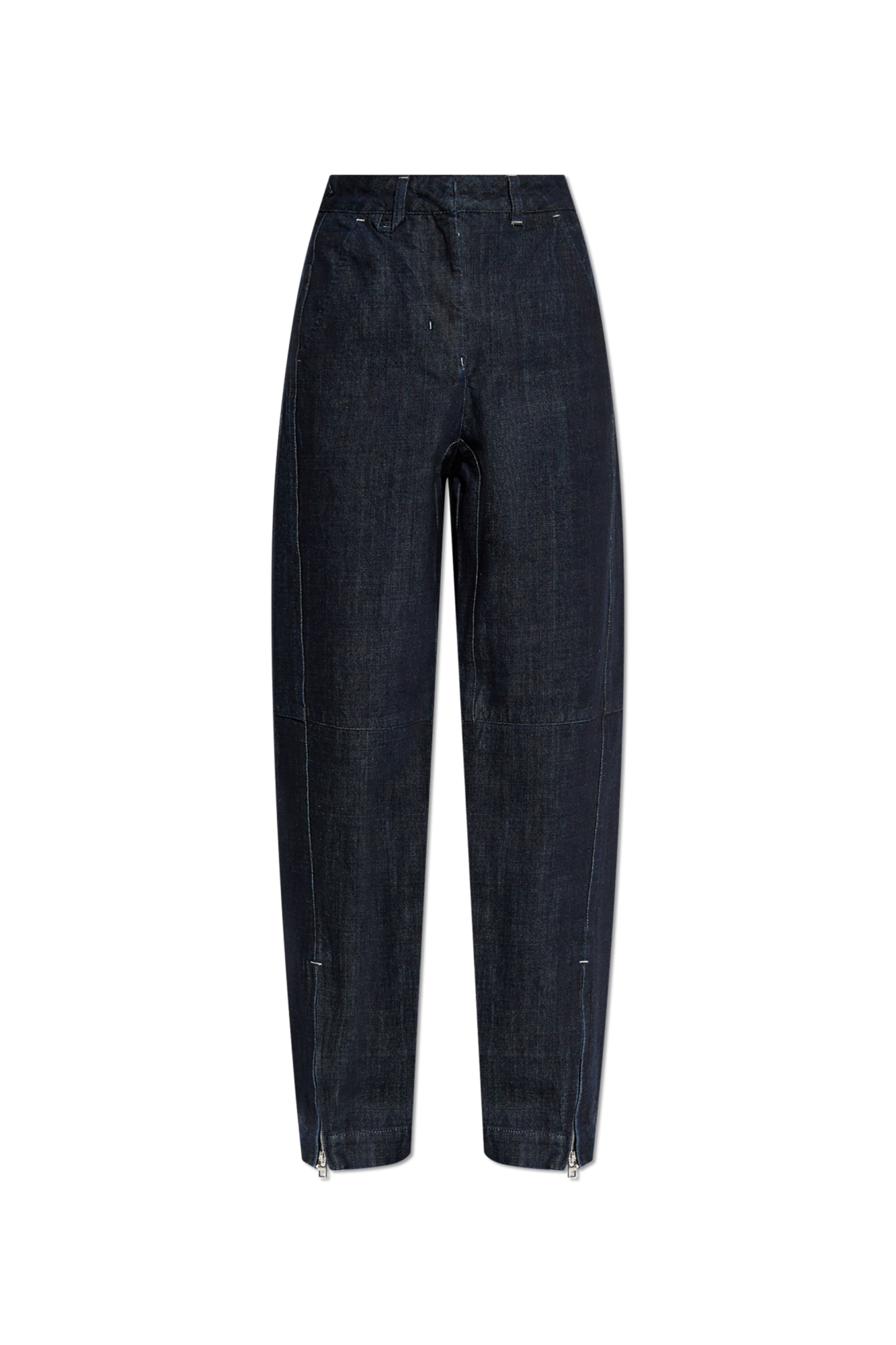 Jacquemus Jeansy Z Logo, Kobiety, Granatowy