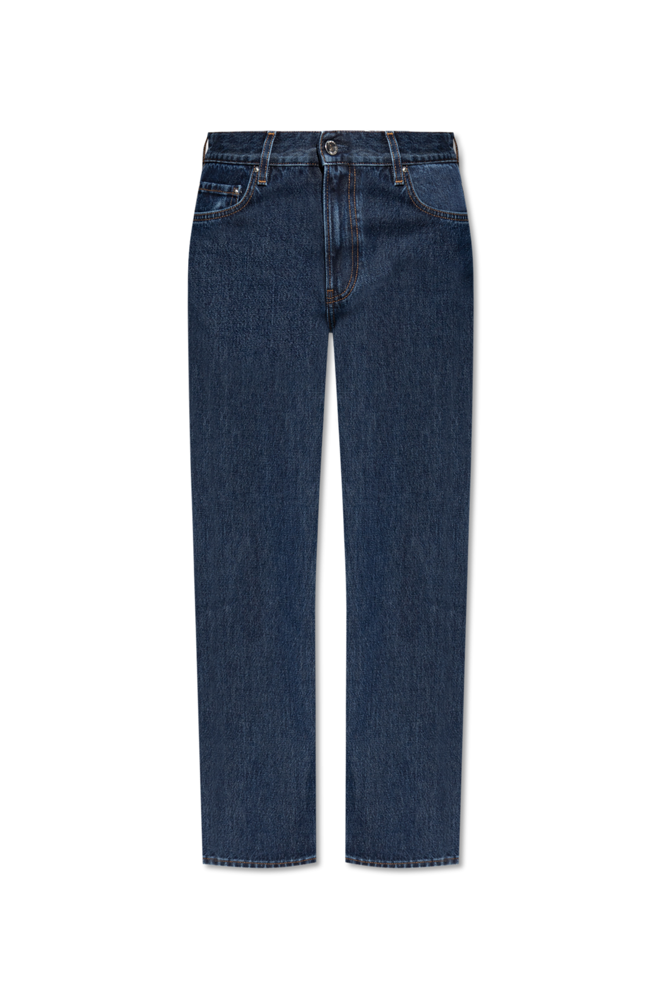 TOTEME Jeansy Z  Logo, Kobiety, Granatowy