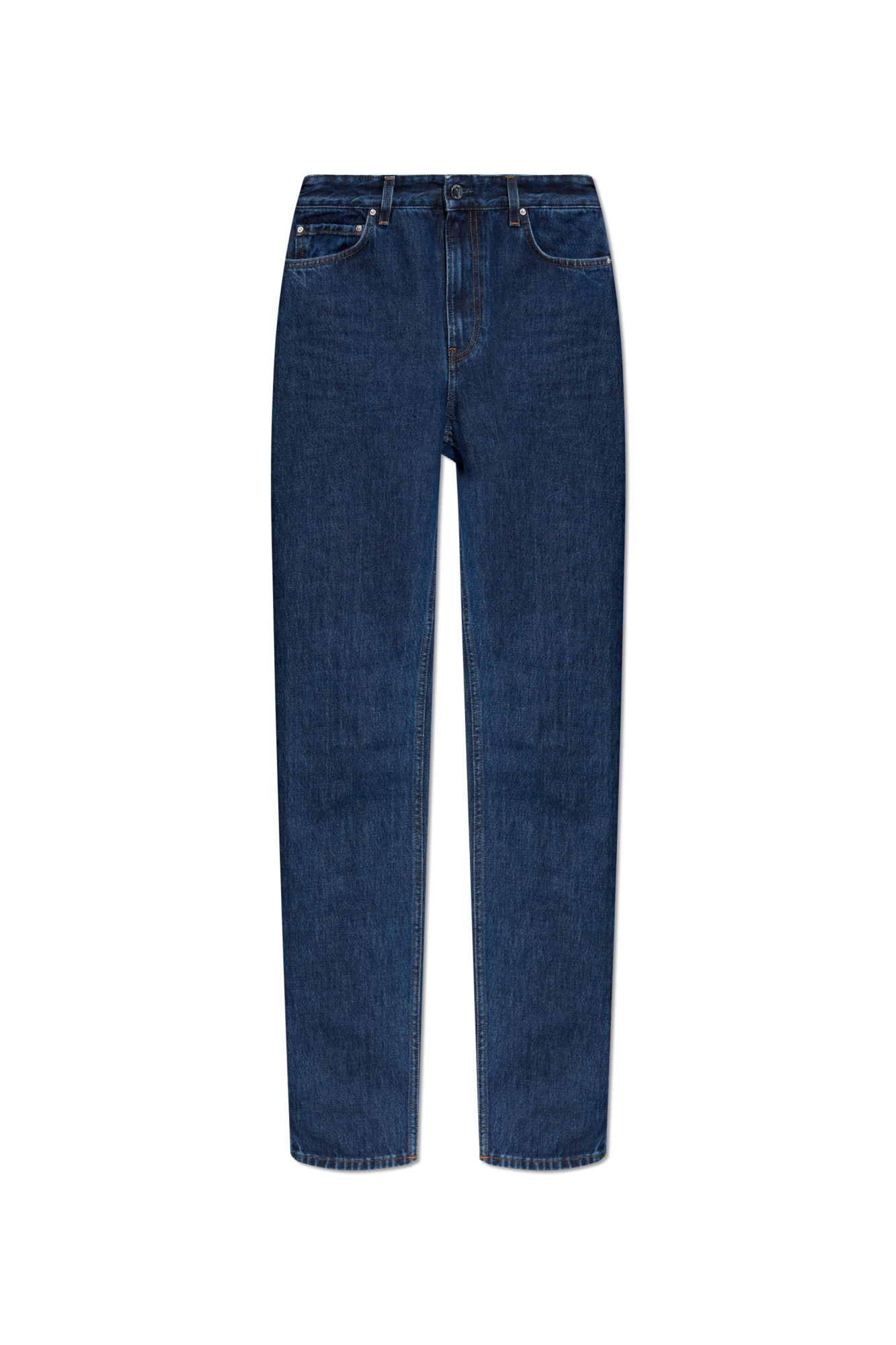 TOTEME Jeansy Z  Logo, Kobiety, Granatowy
