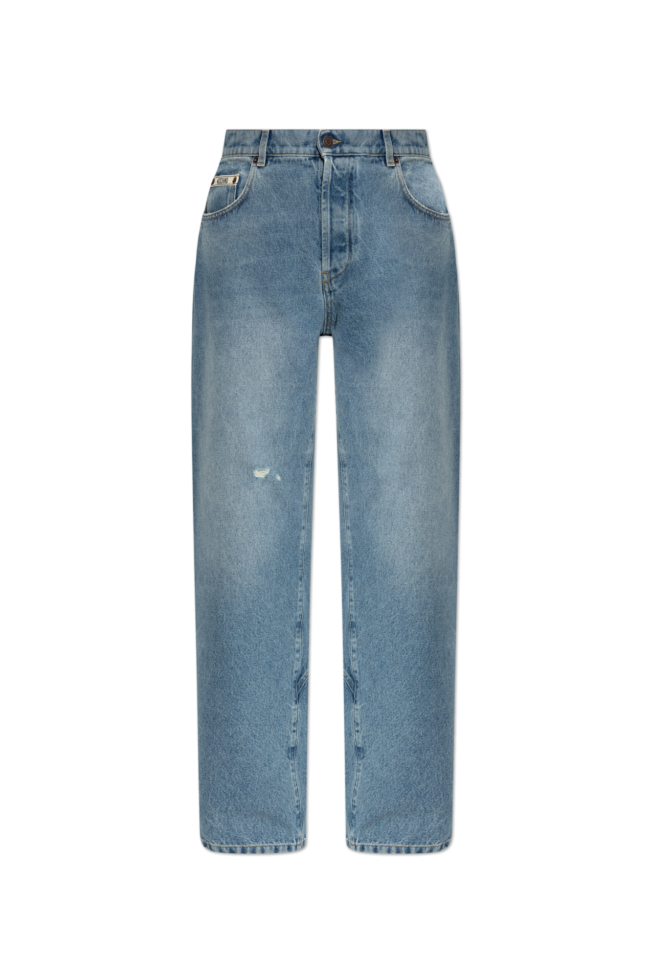 Moschino Jeansy Z Kieszeniami, Kobiety, Niebieski