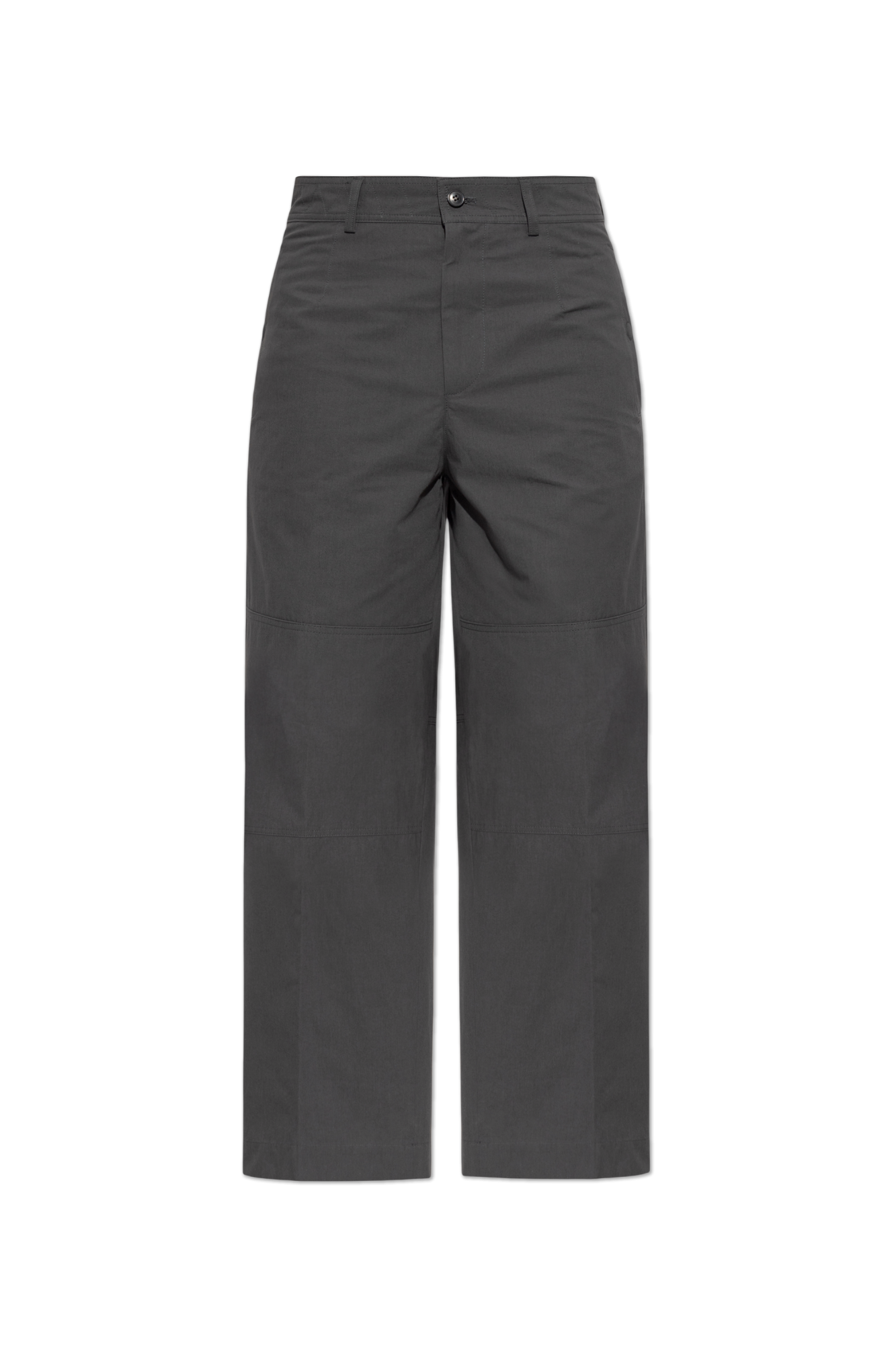 Dries Van Noten Spodnie `Paxer`, Mężczyźni, Szary
