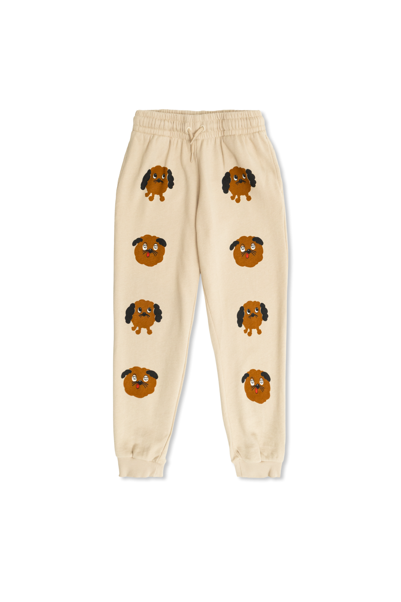 Mini Rodini Spodnie Dresowe, Unisex, Kremowy