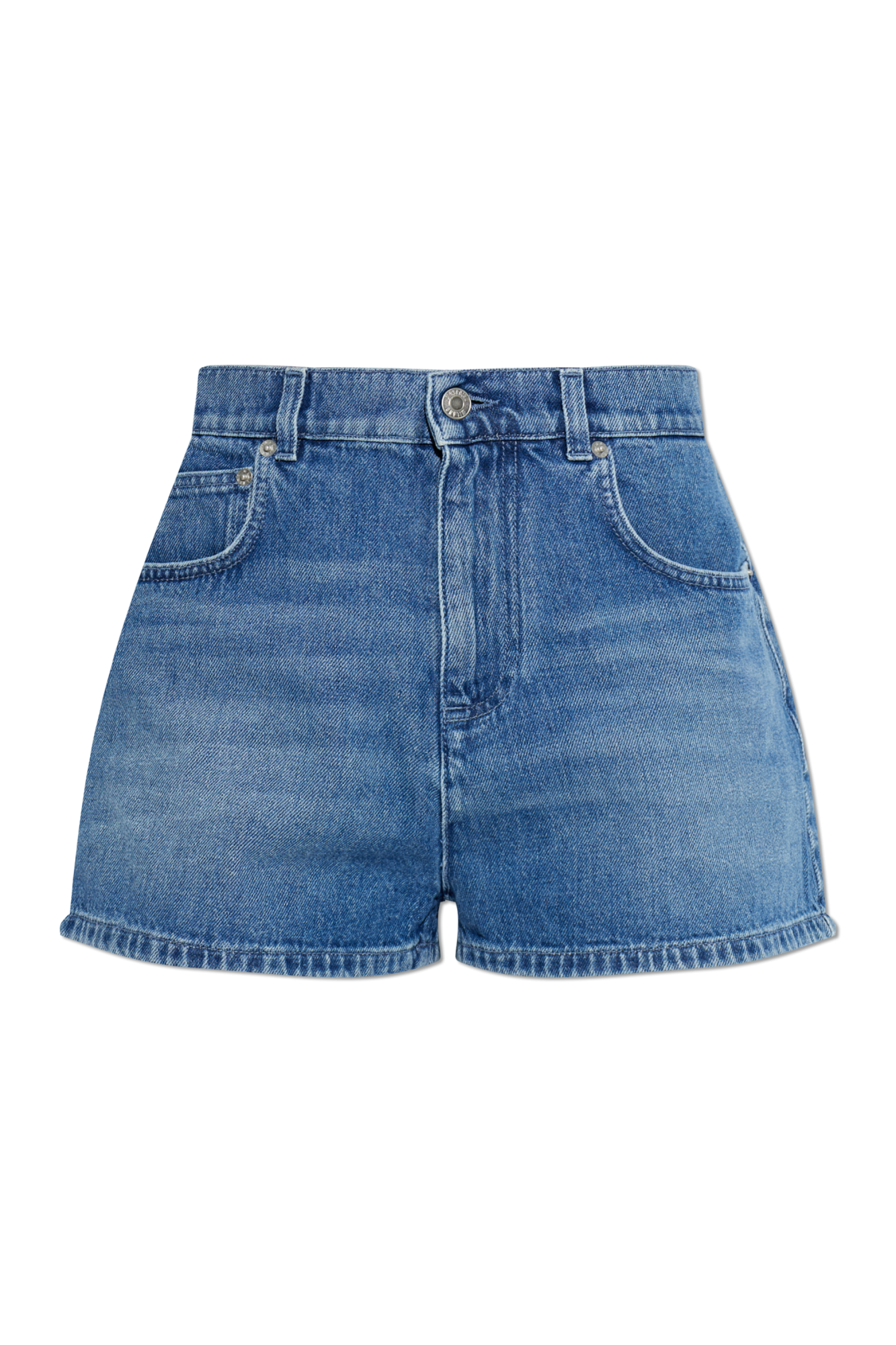 Moschino Jeansowe Szorty, Kobiety, Granatowy