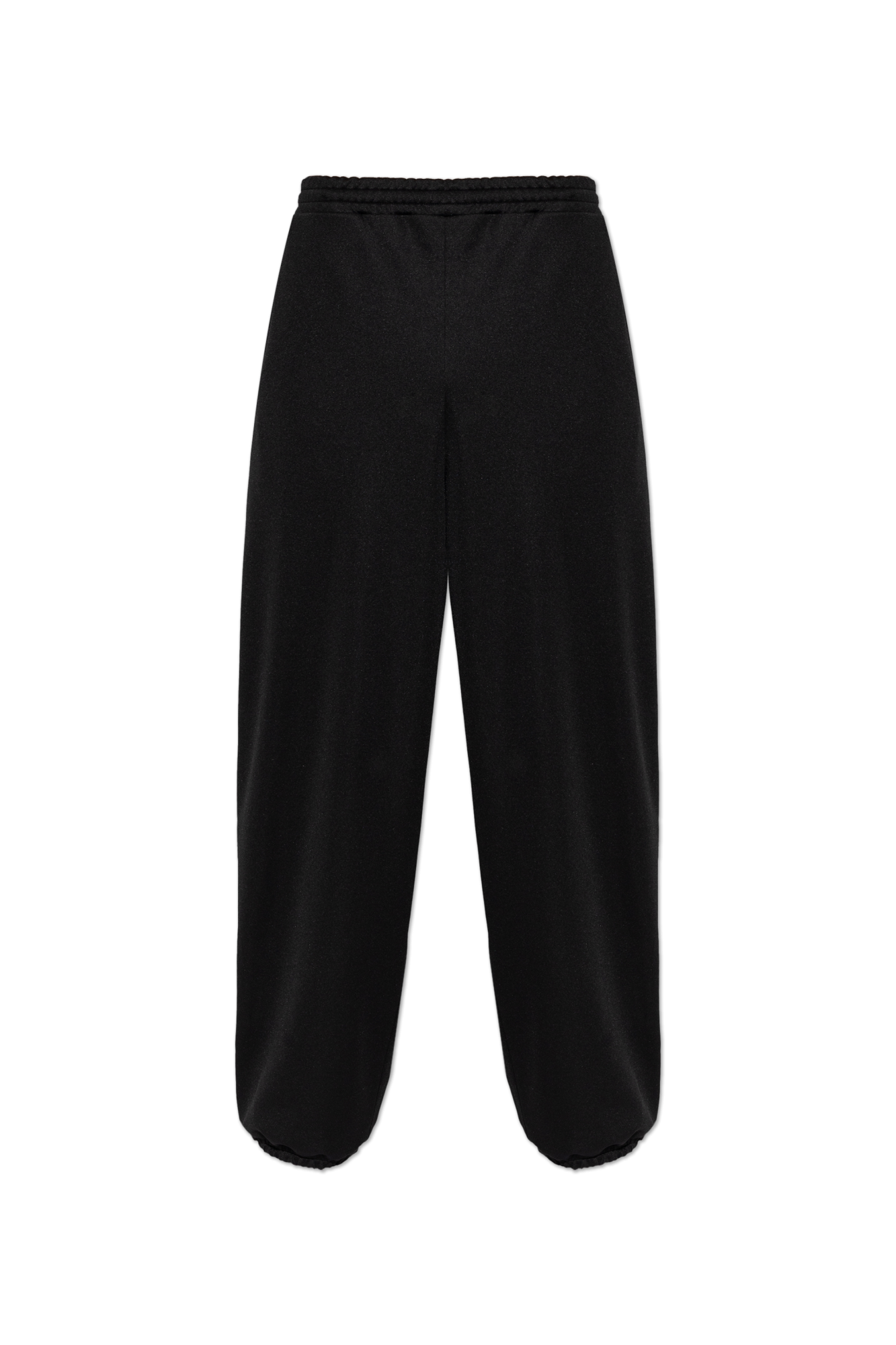 Moschino Spodnie Dresowe Ze ściągaczami W Nogawkach, Mężczyźni, Czarny