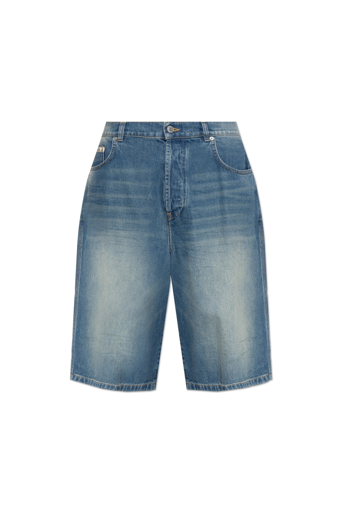 Moschino Jeansowe Szorty, Mężczyźni, Niebieski