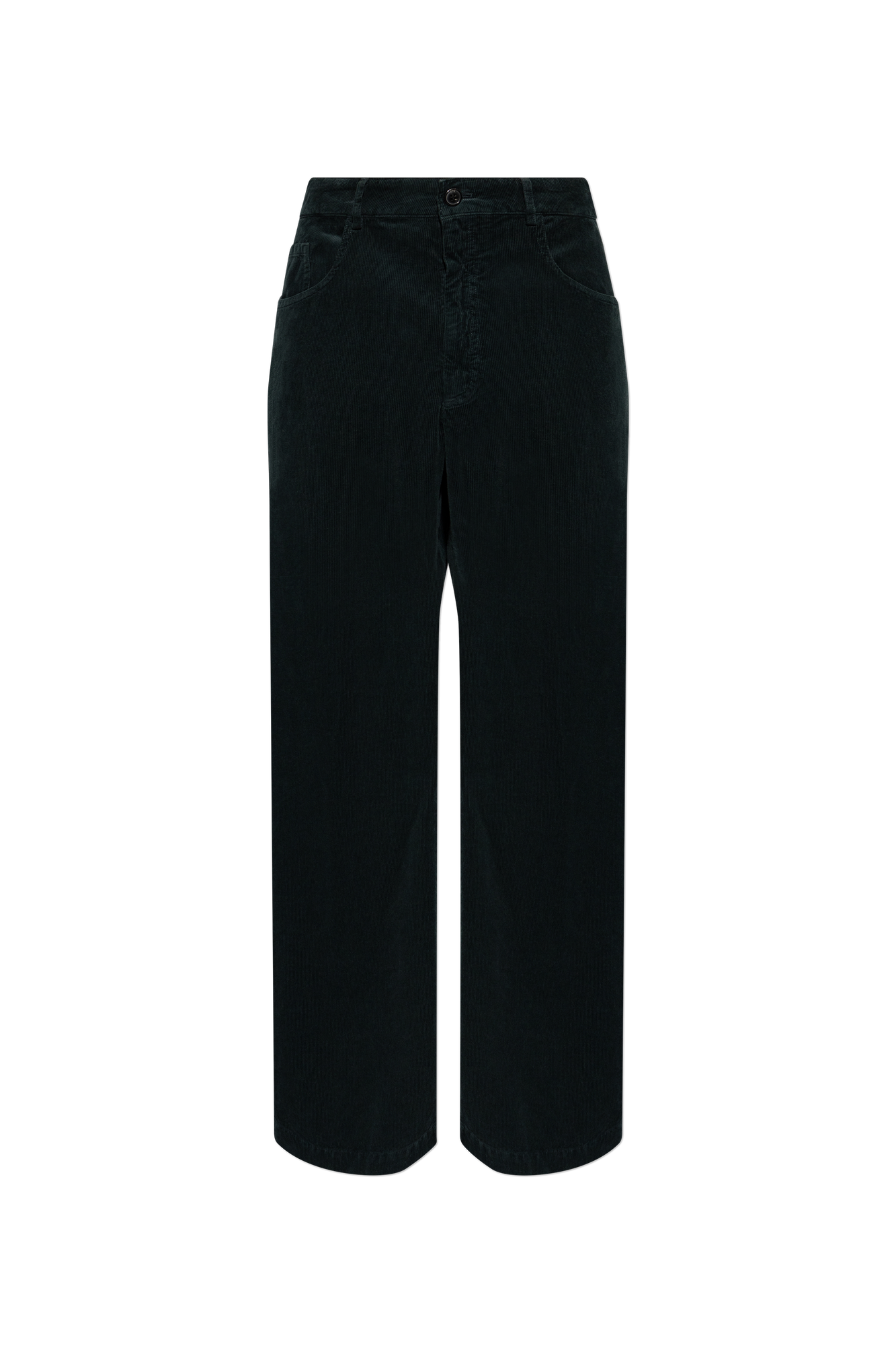 Dries Van Noten Sztruksowe Spodnie, Mężczyźni, Zielony