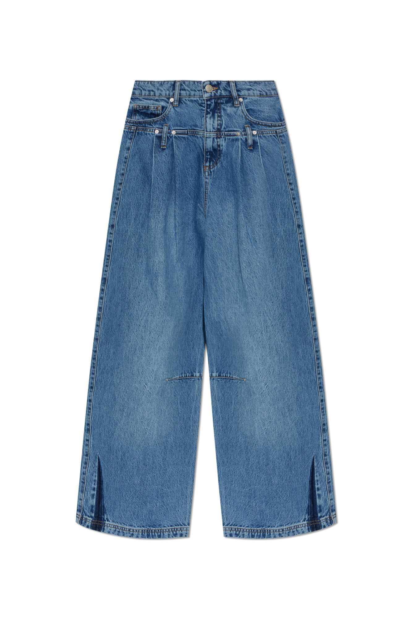 Munthe Jeansy `Nezzasin`, Kobiety, Niebieski