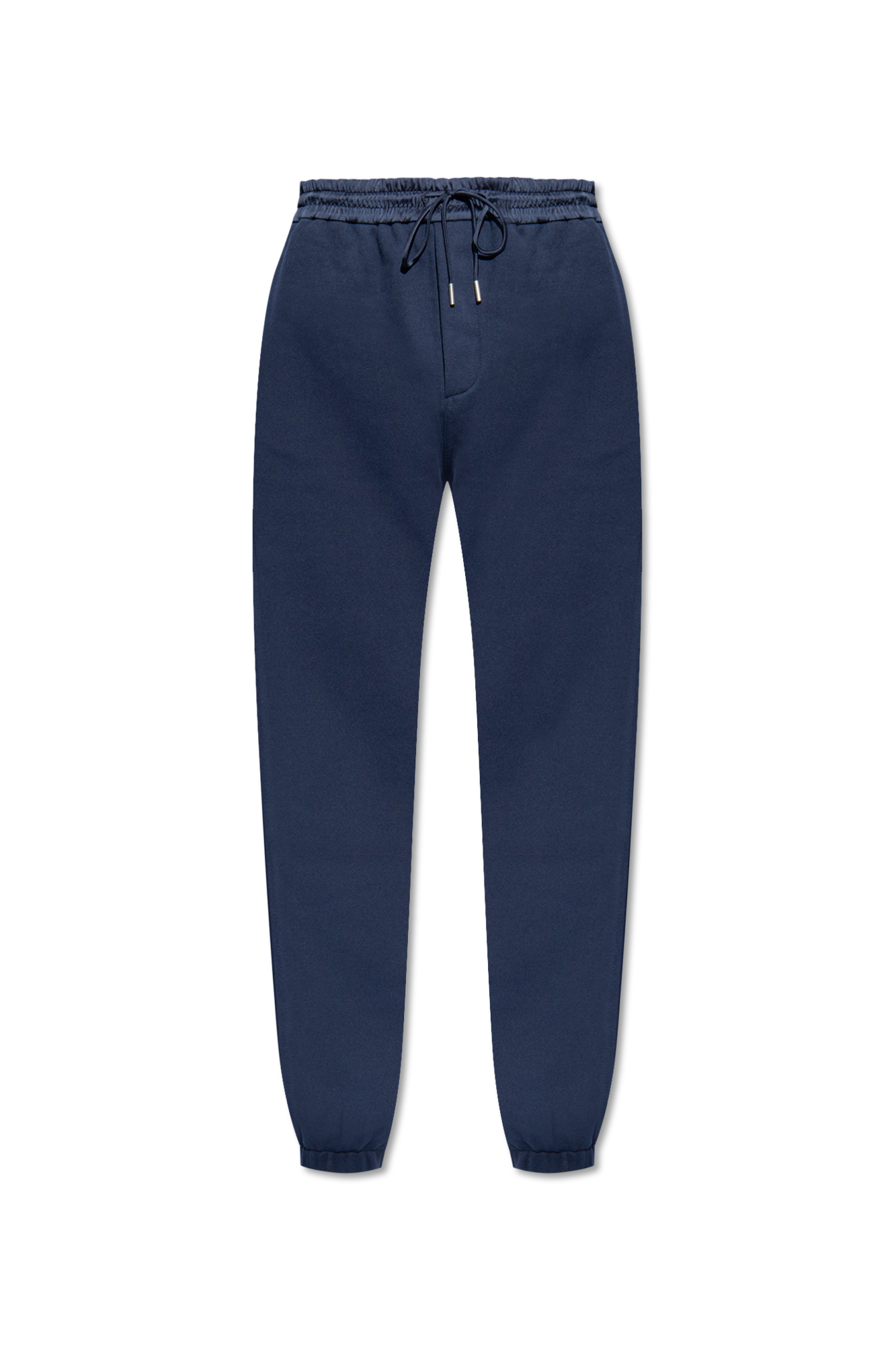 Saint Laurent Spodnie Dresowe Z Logo, Mężczyźni, Granatowy