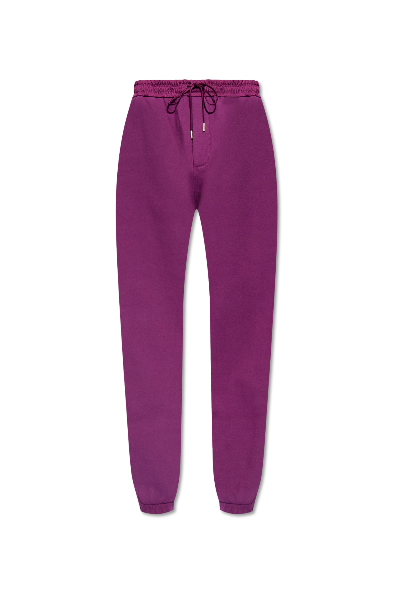 Saint Laurent Spodnie Dresowe Z Logo, Mężczyźni, Fioletowy