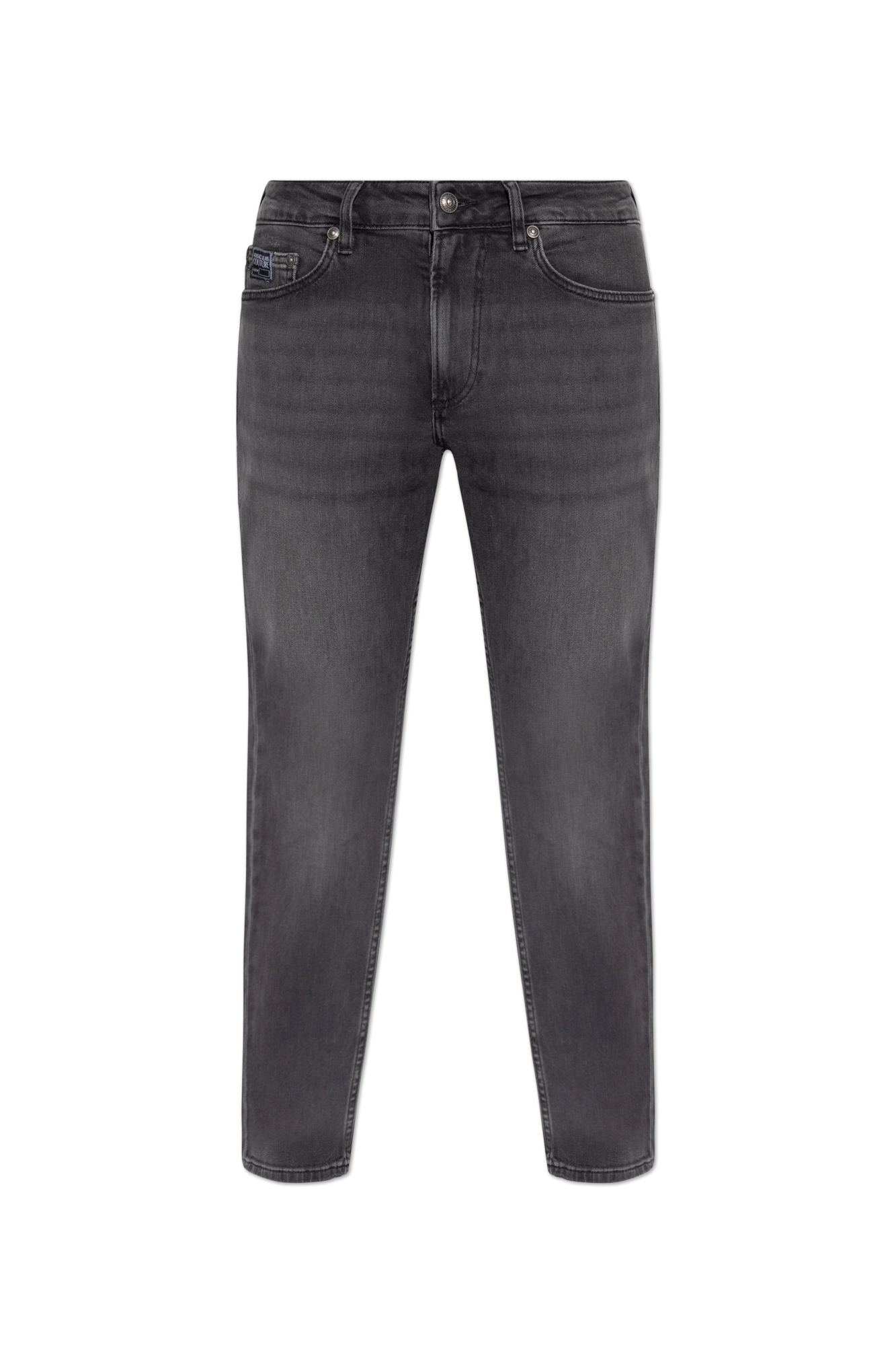 Versace Jeans Couture Jeansy Ze Zwężanymi Nogawkami, Mężczyźni, Szary
