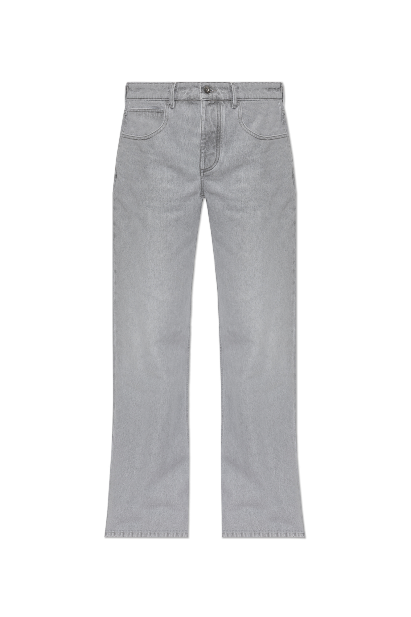 Bottega Veneta Jeansy Z Rozszerzanymi Nogawkami, Kobiety, Szary