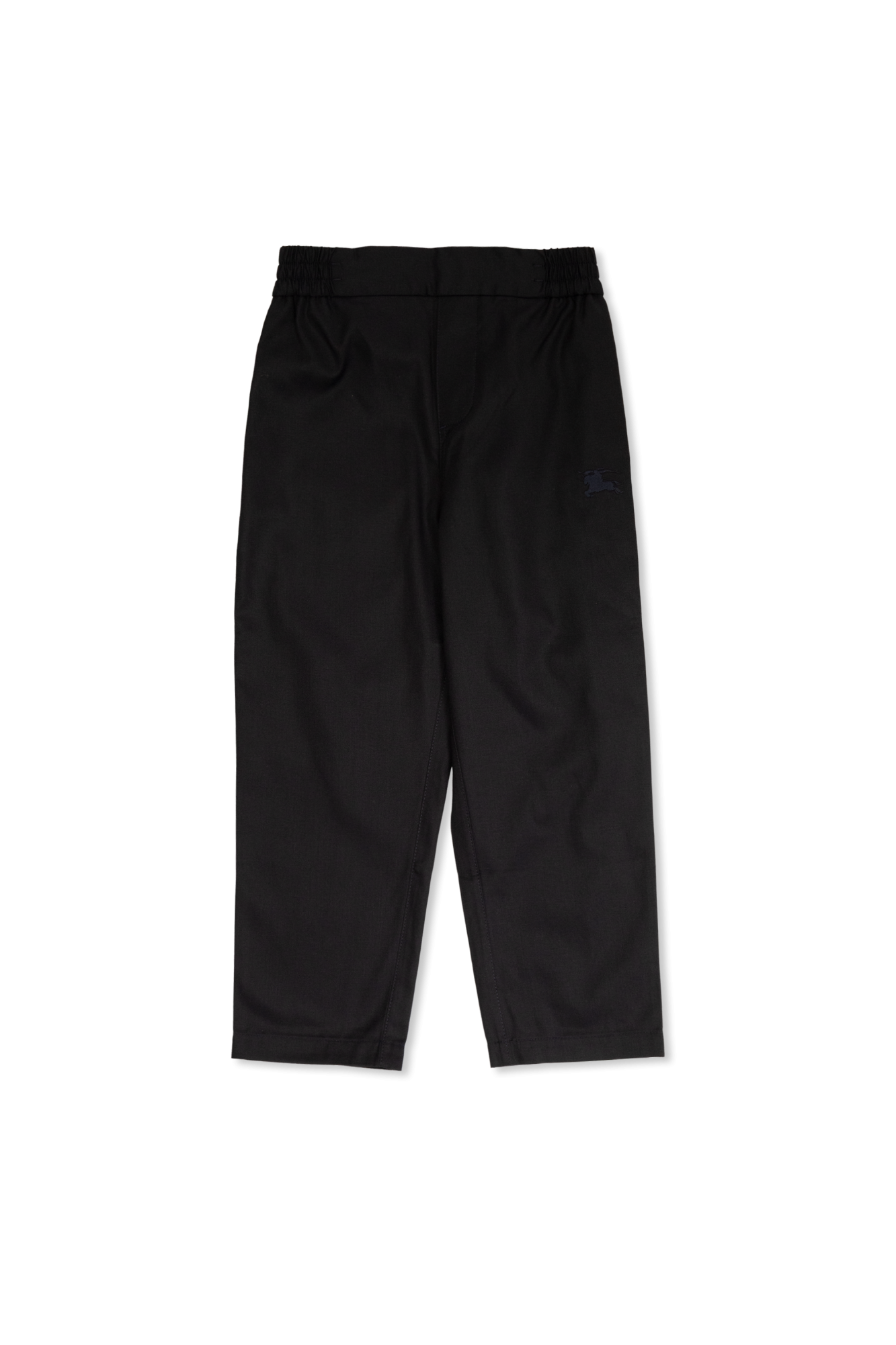 Burberry Kids Spodnie Z Wyszytym Logo, Unisex, Granatowy