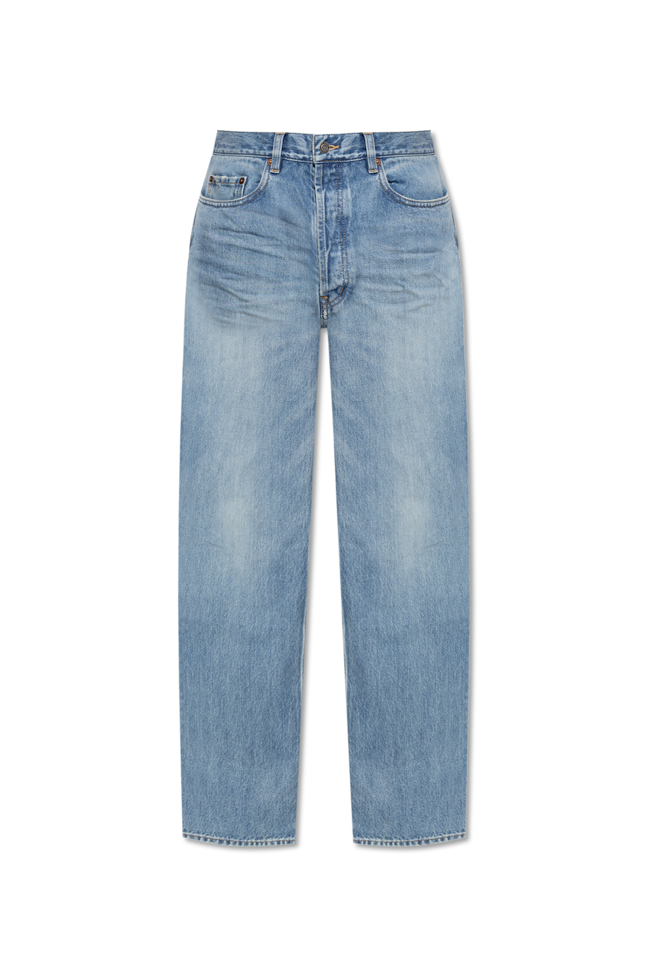Saint Laurent Jeansy `Mick Long`, Mężczyźni, Niebieski
