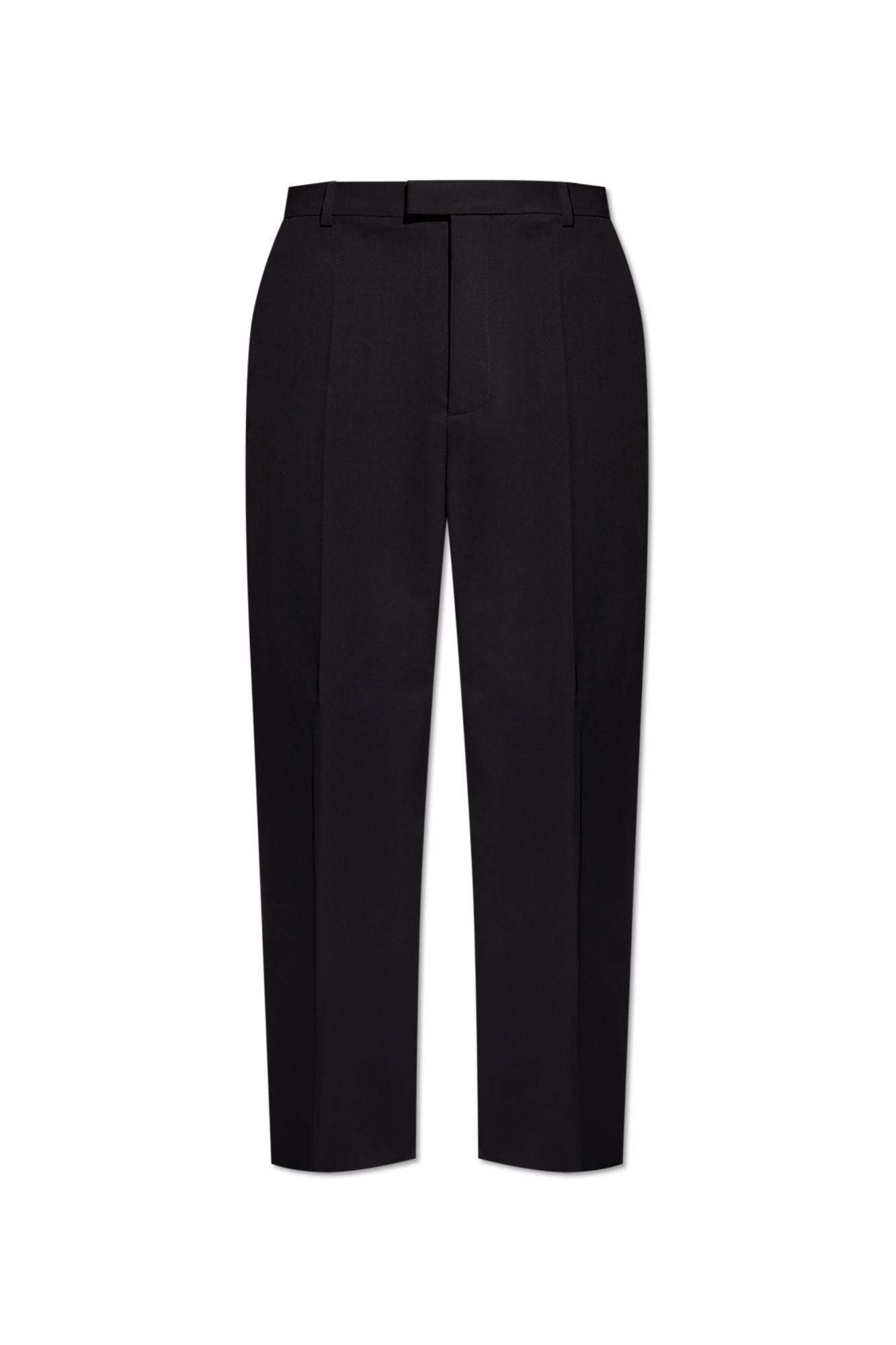 Bottega Veneta Wełniane Spodnie, Mężczyźni, Czarny