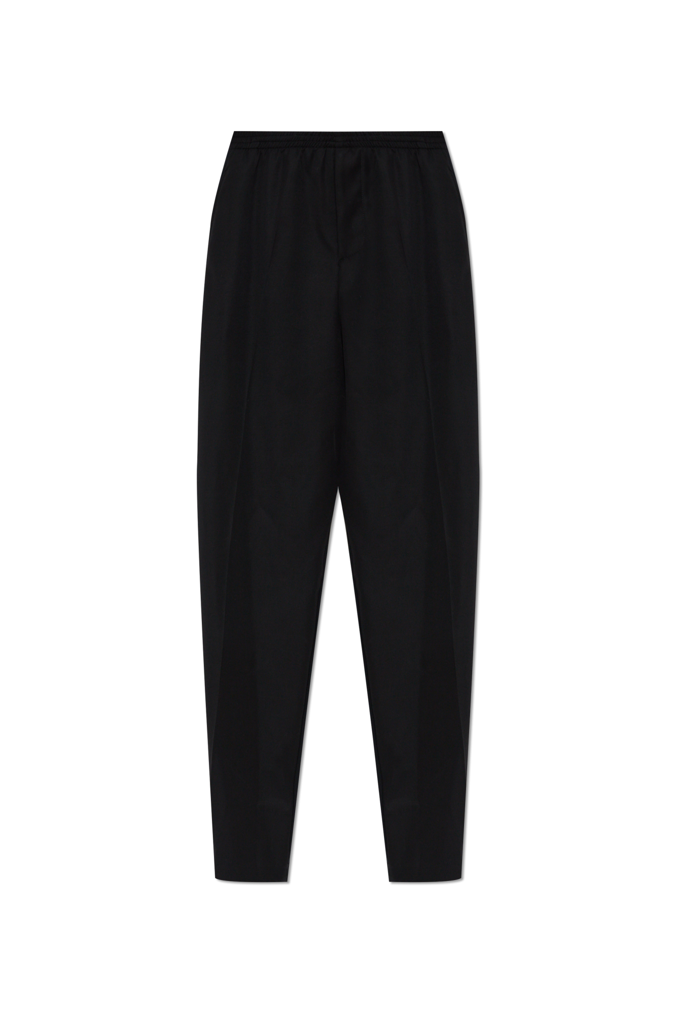 Balenciaga Spodnie Z Szerokimi Nogawkami, Kobiety, Czarny