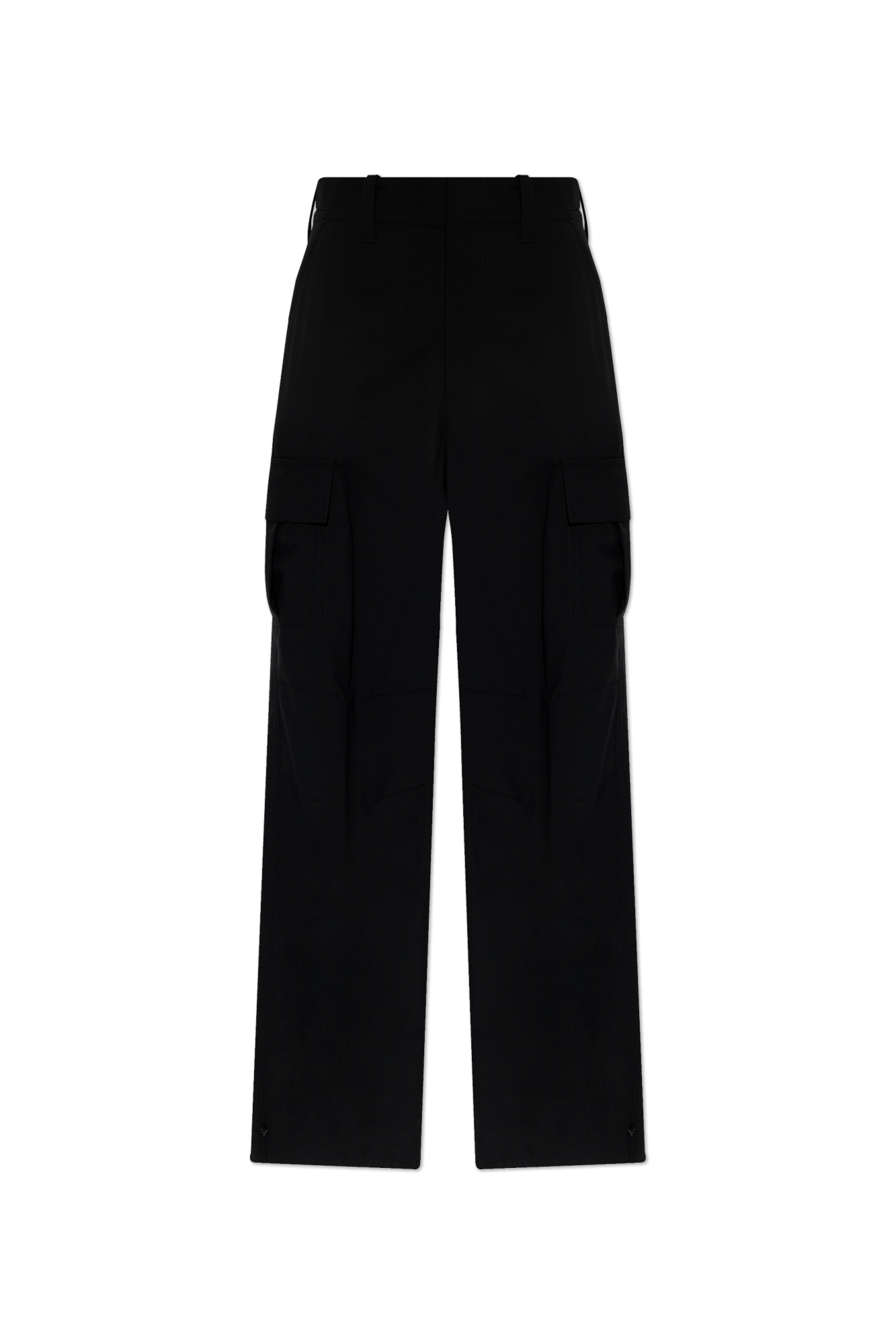 Bottega Veneta Spodnie Typu `cargo`, Kobiety, Czarny