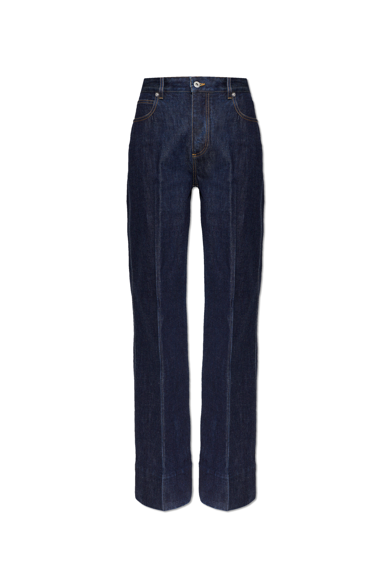 Bottega Veneta Jeansy O Prostym Kroju, Kobiety, Granatowy