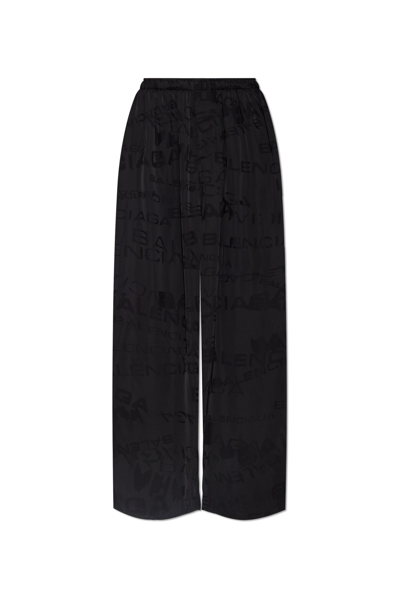 Balenciaga Spodnie Z Logo, Kobiety, Czarny
