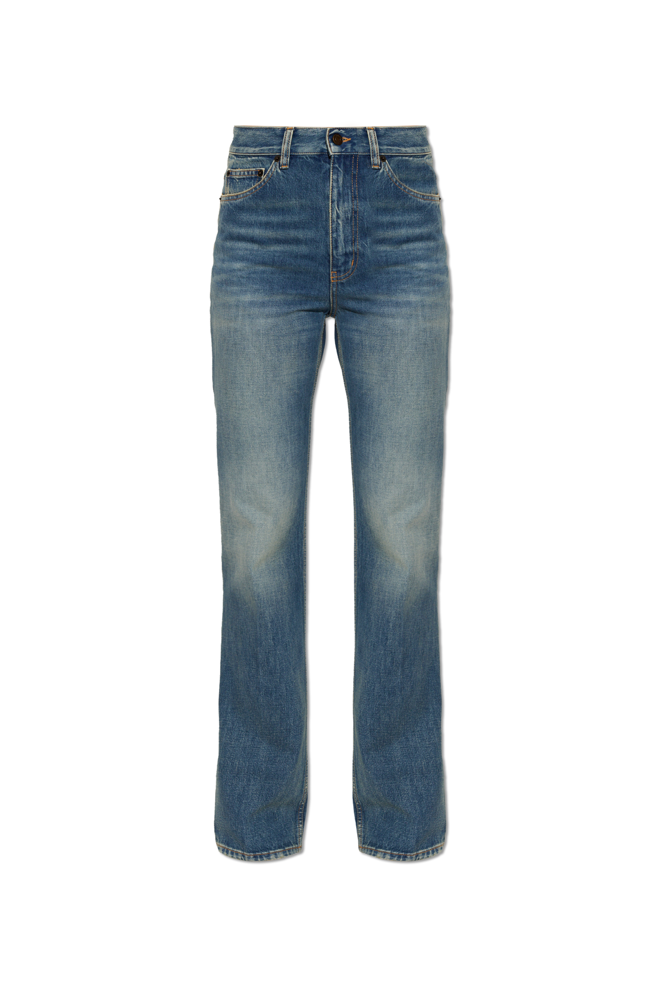 Saint Laurent Jeansowe Spodnie, Kobiety, Niebieski