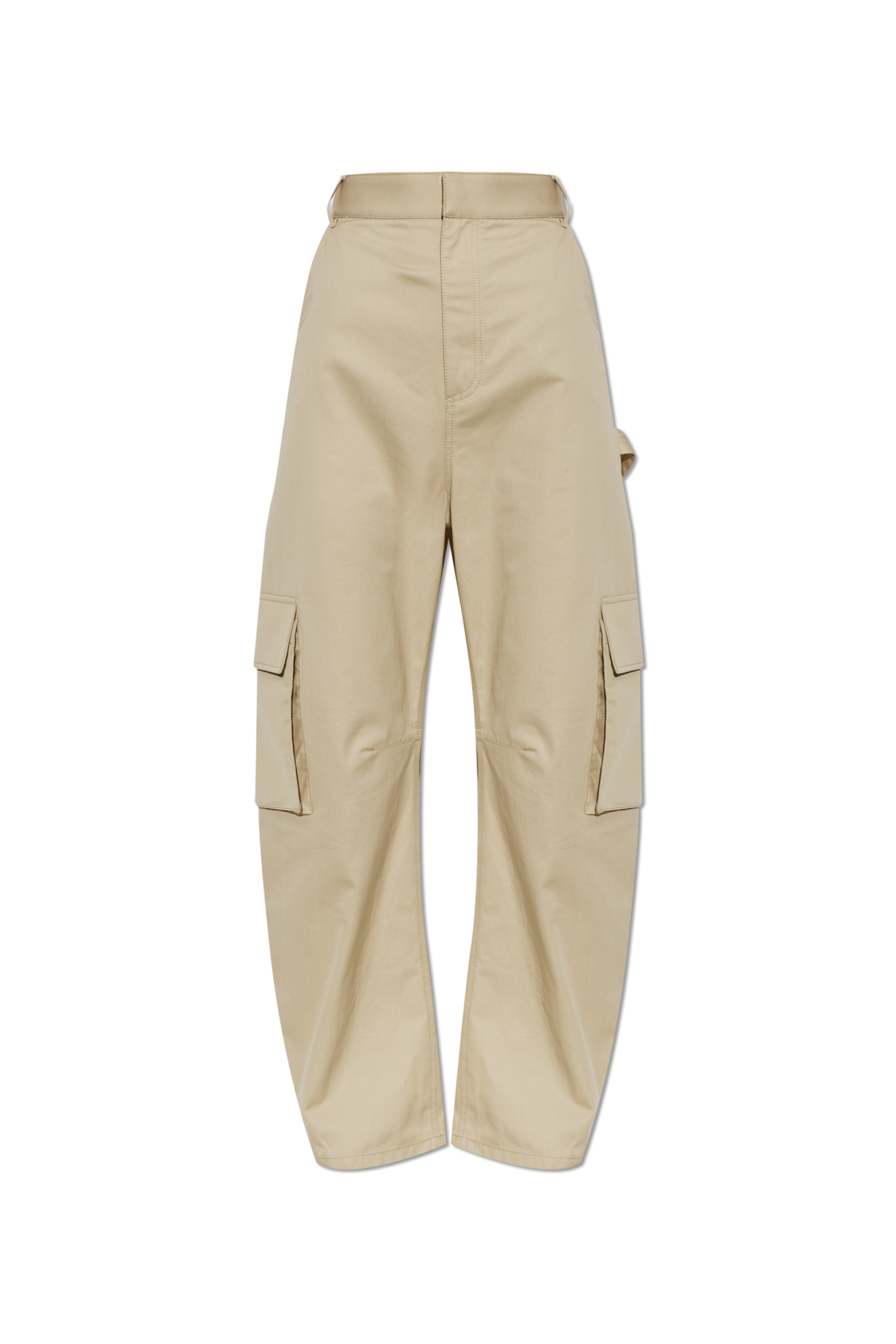 Balenciaga Spodnie Typu ‘cargo’, Kobiety, Beżowy