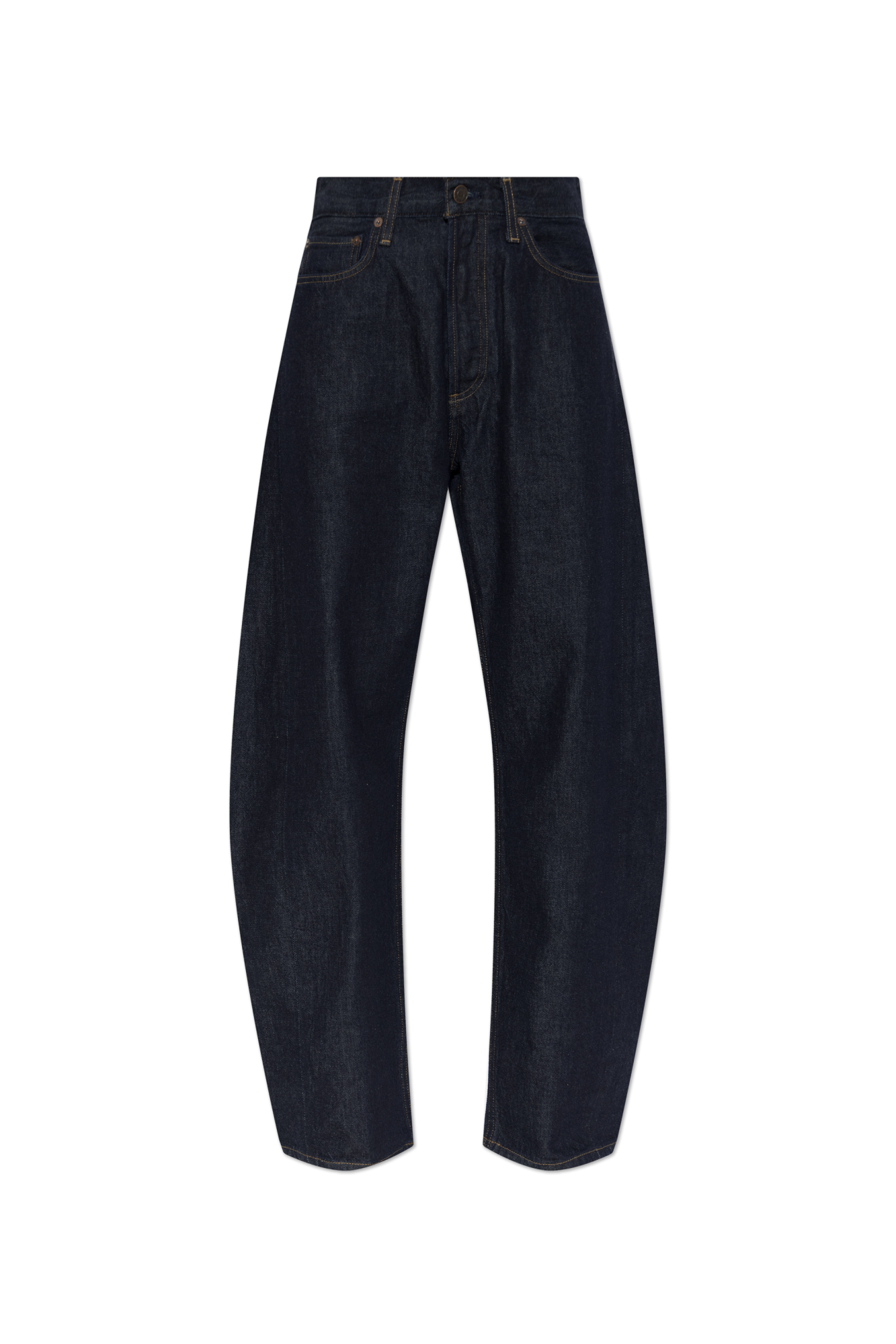 AGOLDE Jeansy `Luna Pieced`, Kobiety, Granatowy