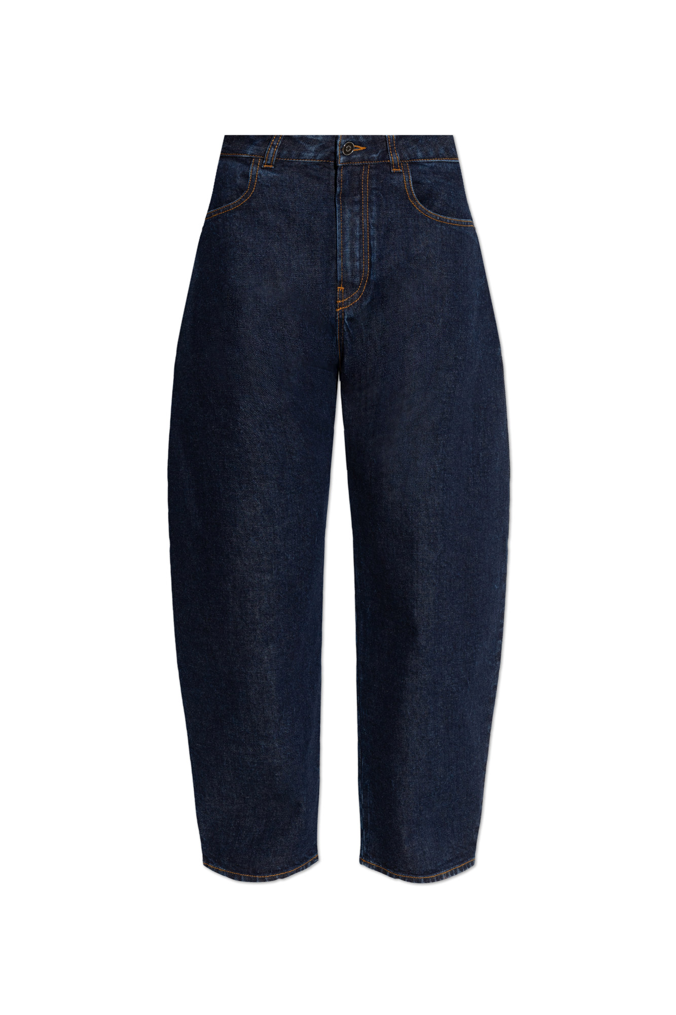 Alaïa Jeansy O Luźnym Kroju, Kobiety, Granatowy