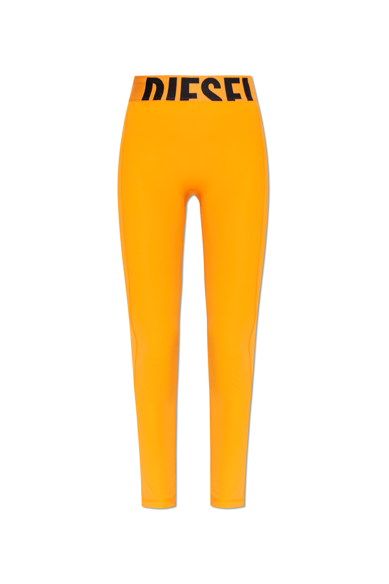 Diesel Legginsy ‘ADELINE-D-POP’, Kobiety, Pomarańczowy