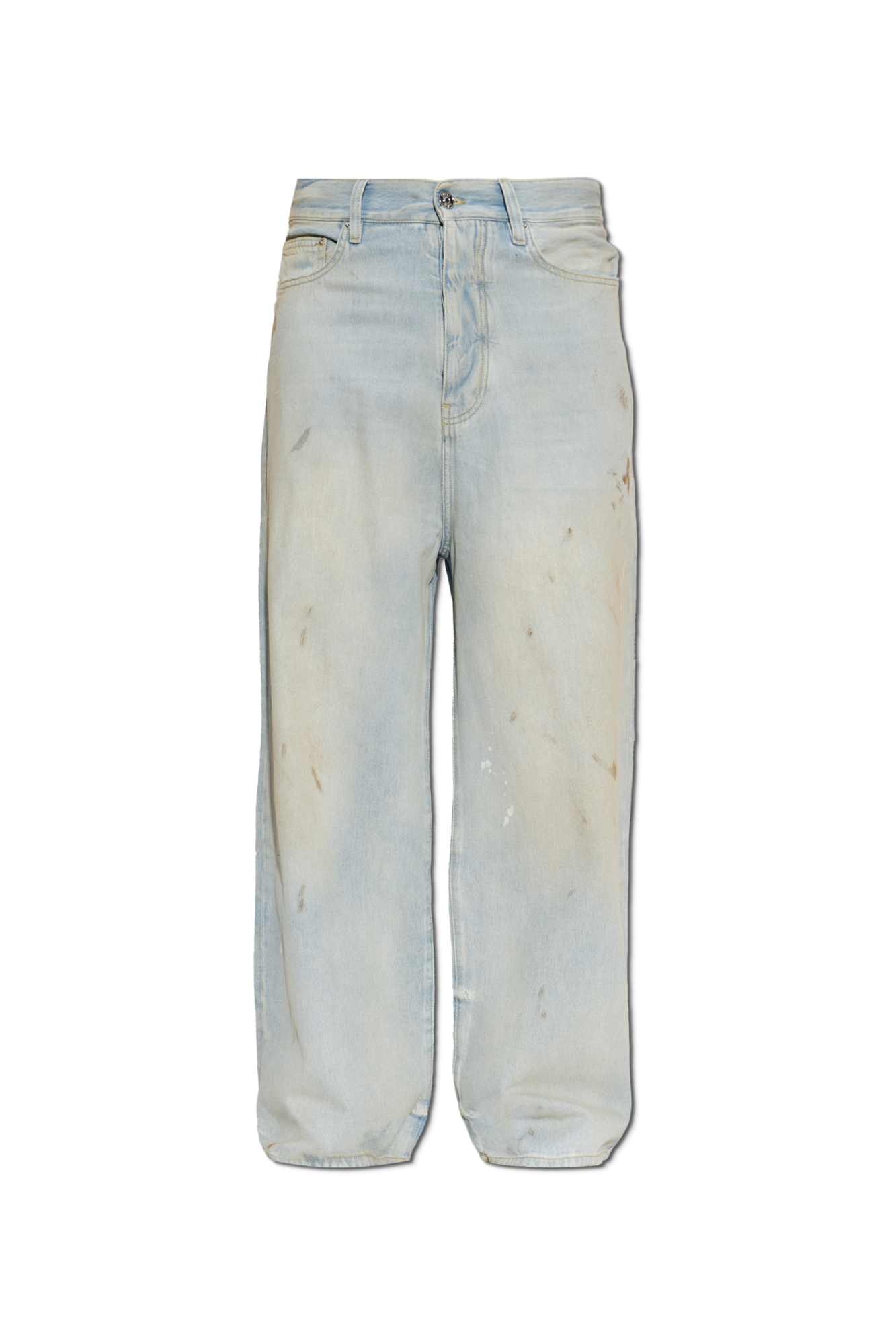 Amiri Jeansy Z Efektem ‘Vintage’, Mężczyźni, Jasnoniebieski