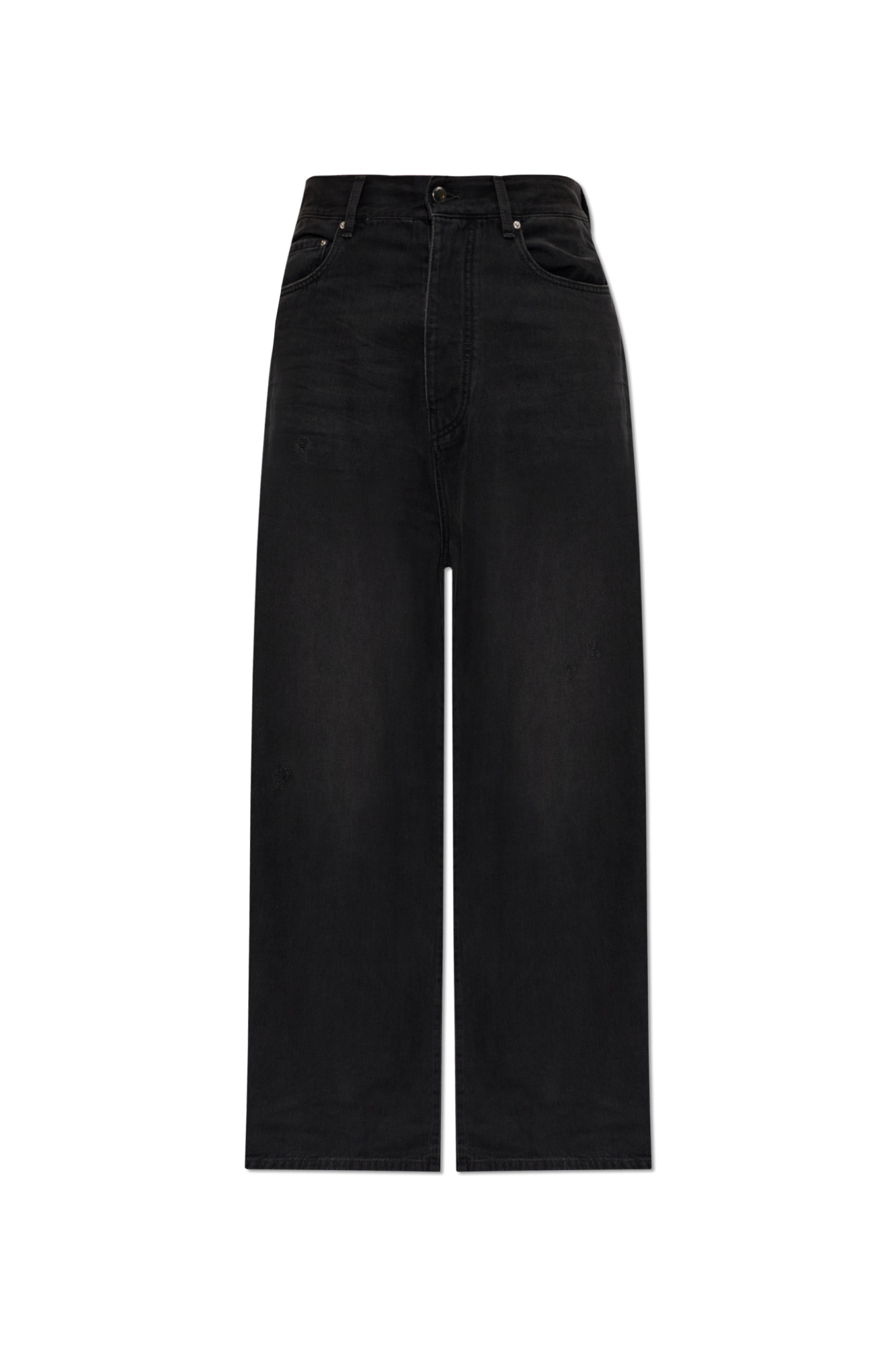 Amiri Jeansy Z Efektem ‘Vintage’, Mężczyźni, Czarny
