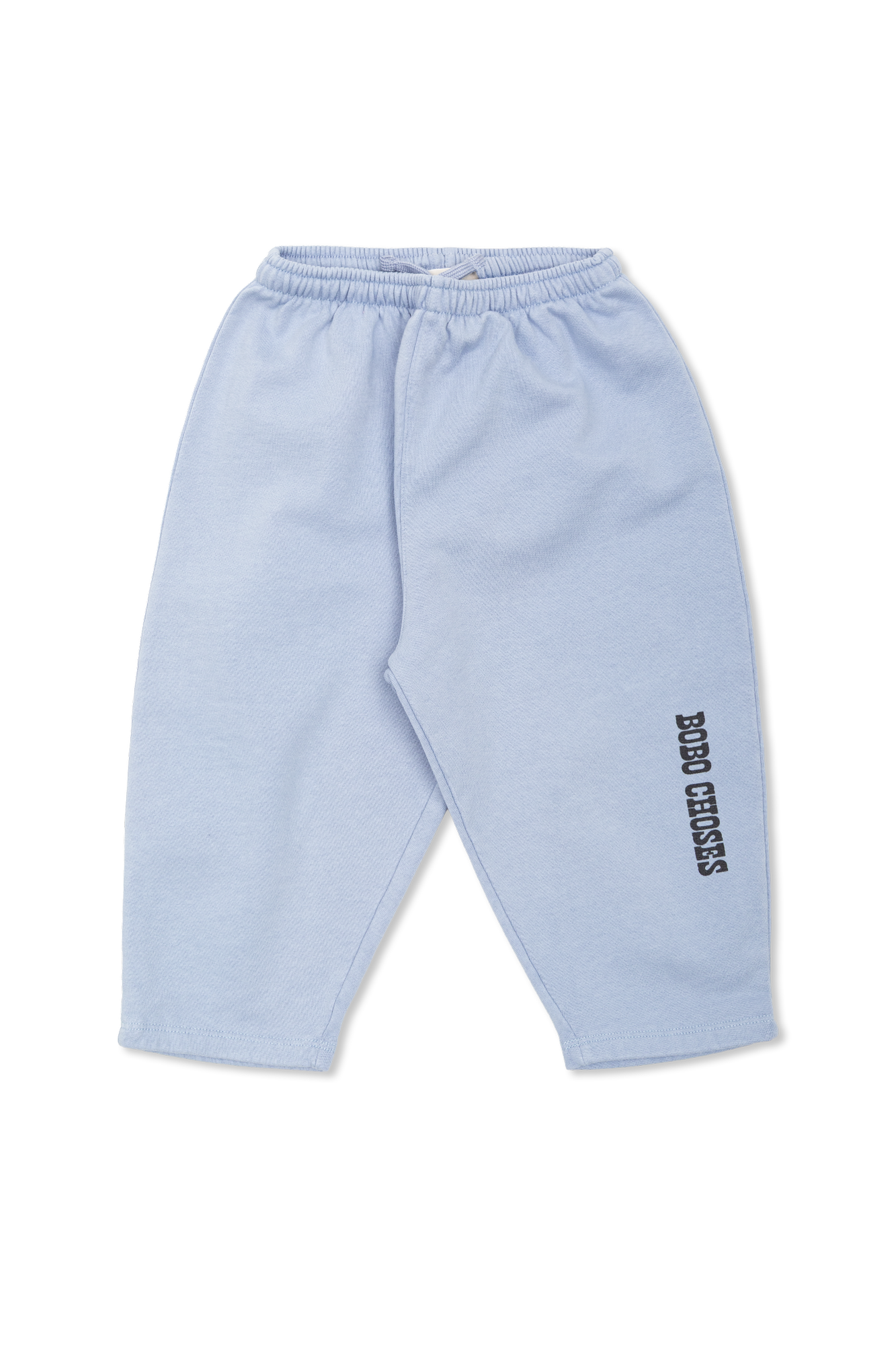 Bobo Choses Bawełniane Spodnie Z Nadrukowanym Logo, Unisex, Niebieski