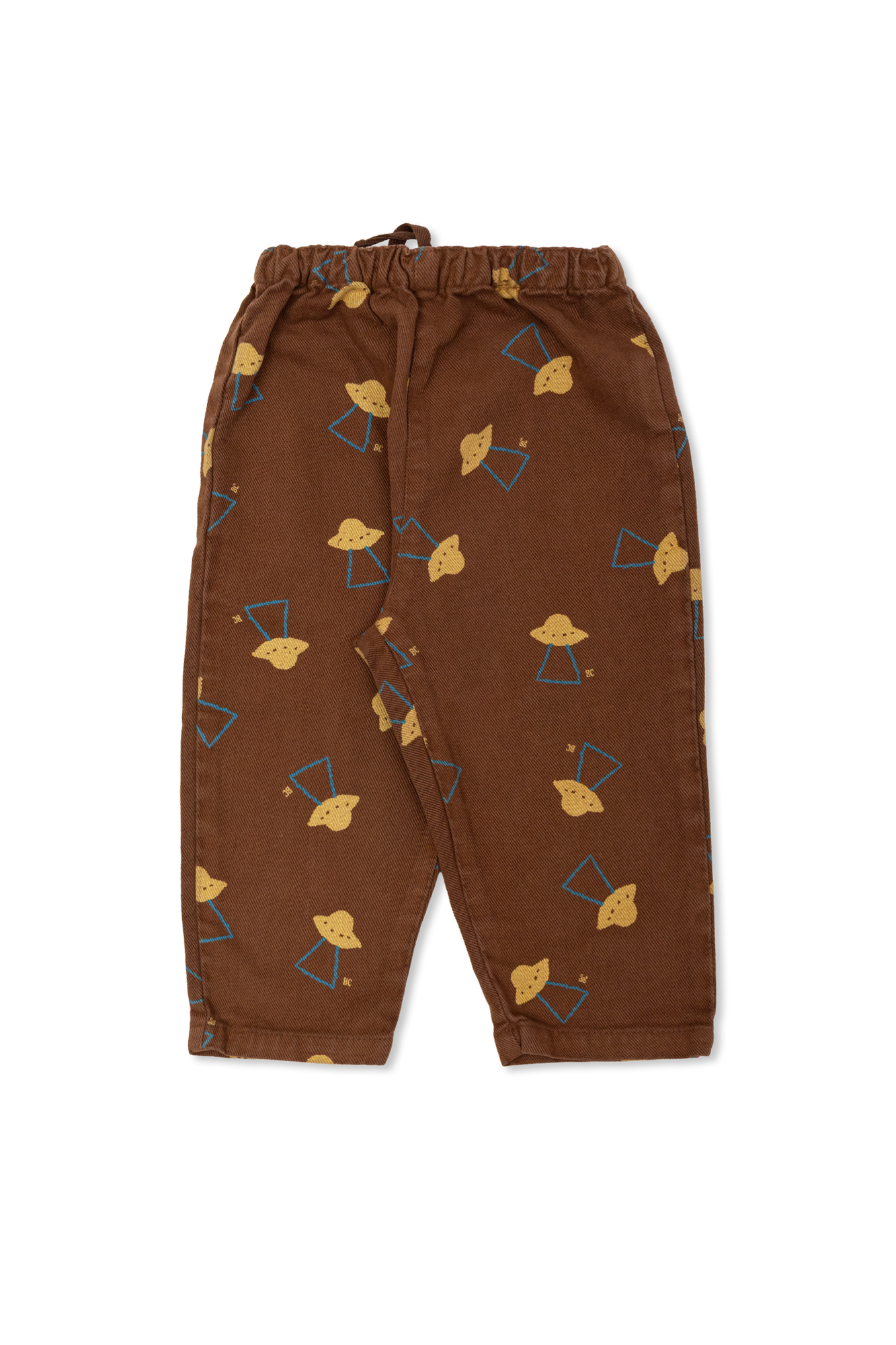 Bobo Choses Spodnie Z Nadrukiem, Unisex, Brązowy