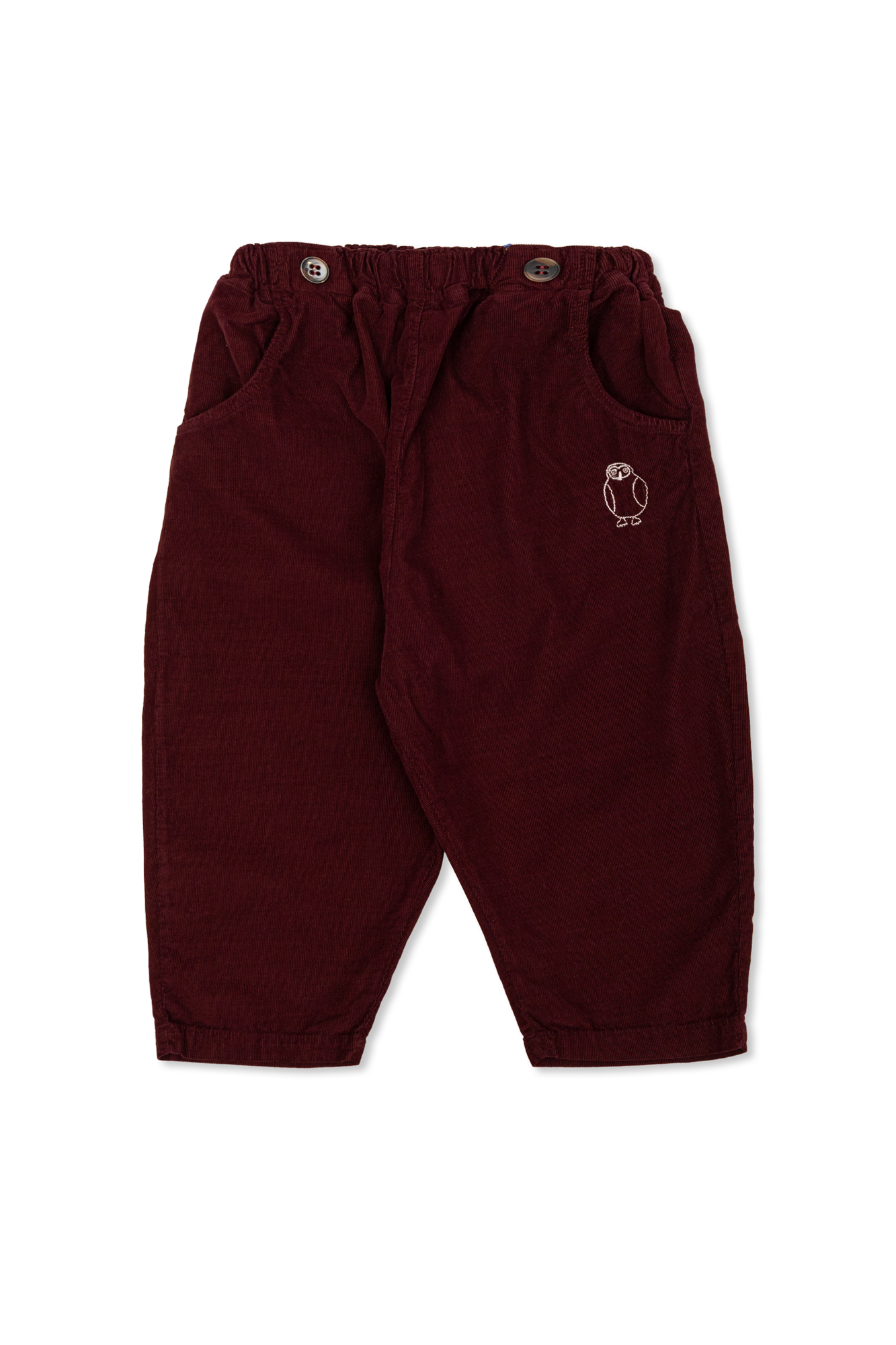 Bobo Choses Sztruksowe Spodnie, Unisex, Brązowy