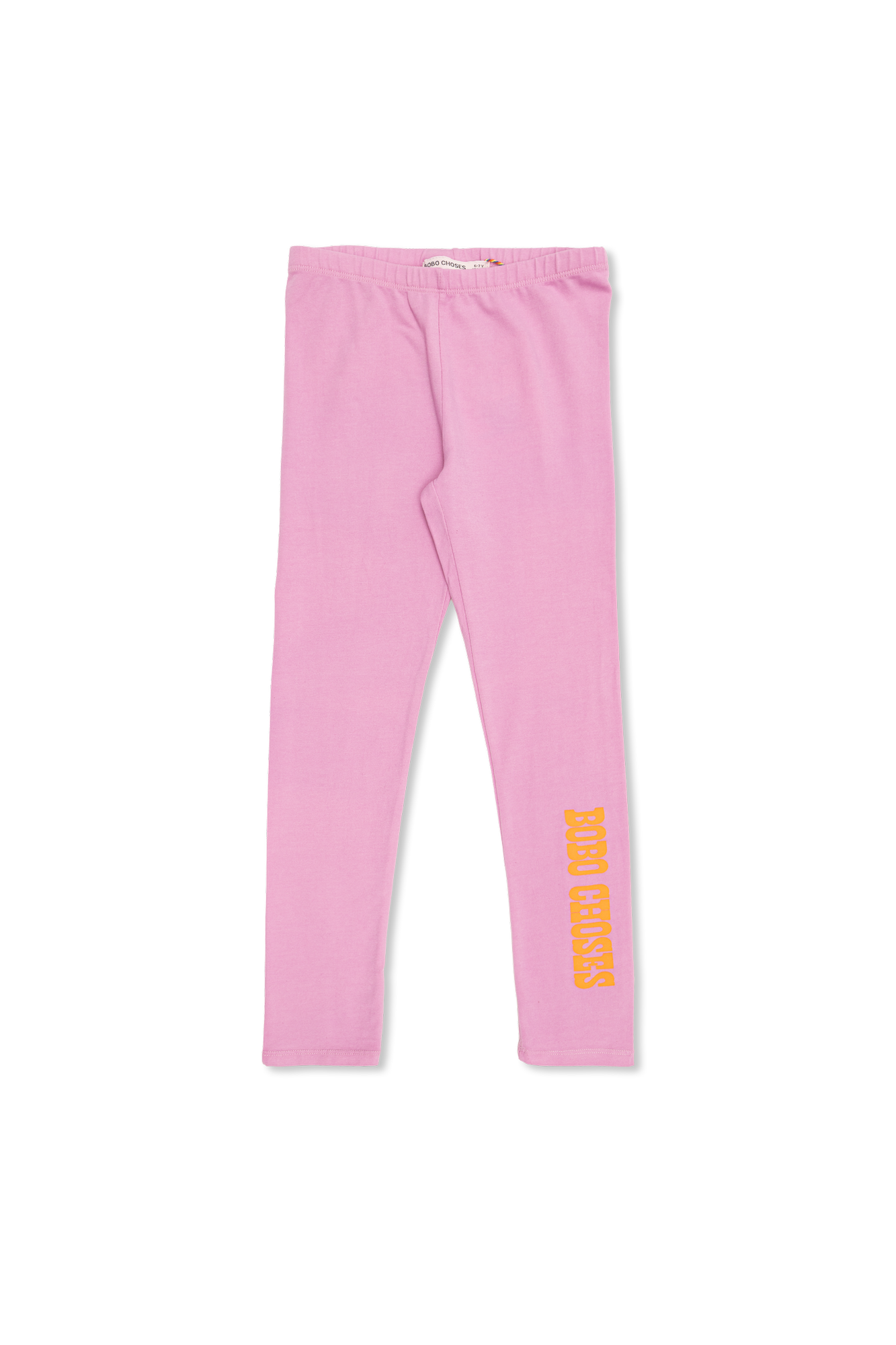 Bobo Choses Bawełniane Leginsy Z Logo, Unisex, Różowy