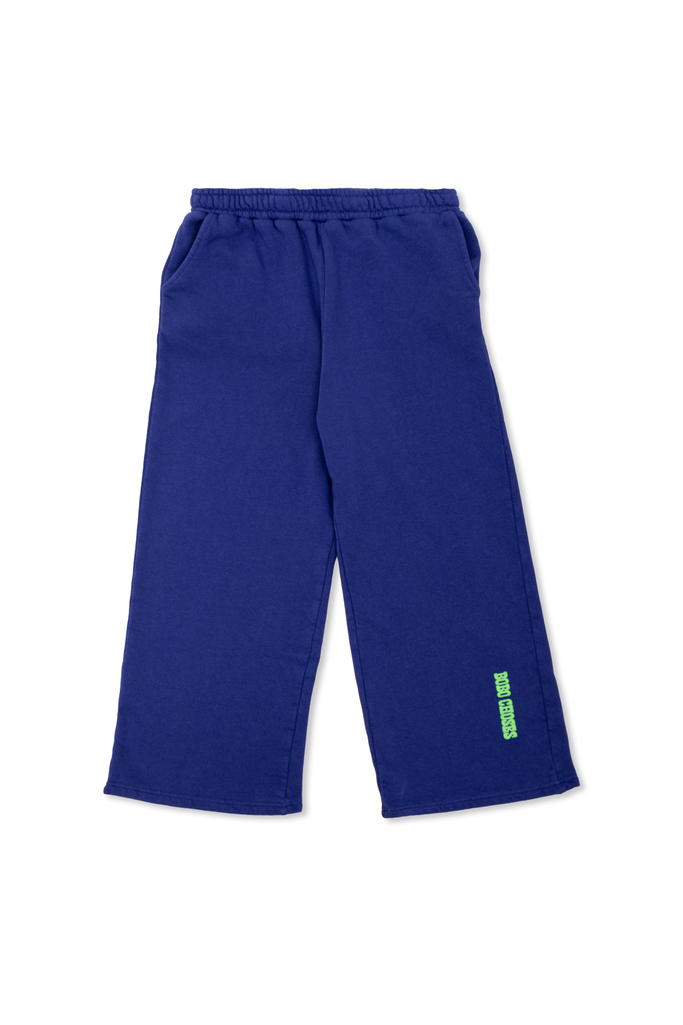 Bobo Choses Bawełniane Spodnie Z Nadrukiem, Unisex, Granatowy