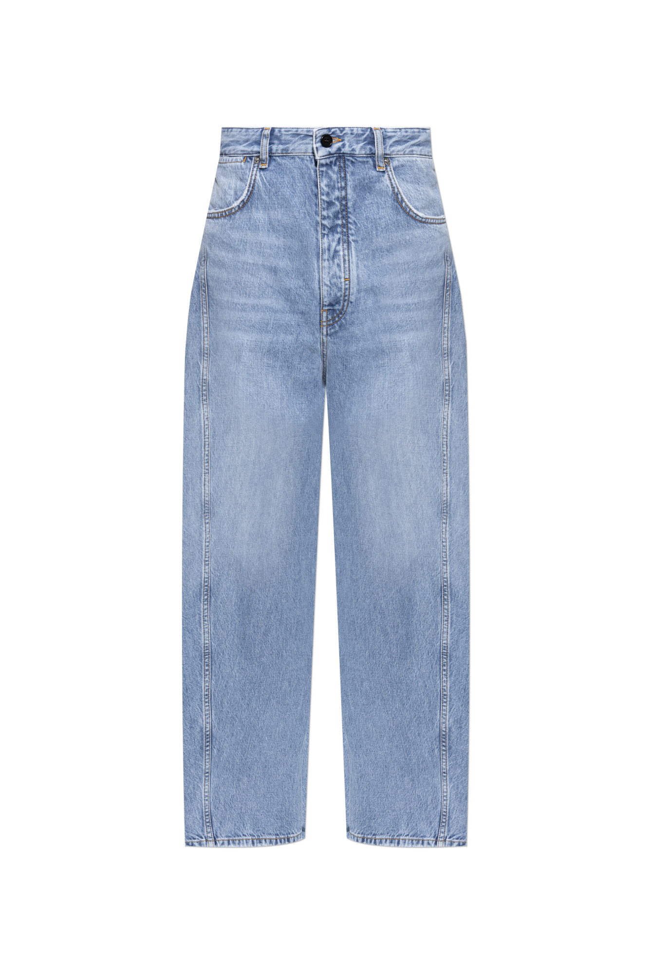 Givenchy Jeansy Z Szerokimi Nogawkami, Mężczyźni, Jasnoniebieski