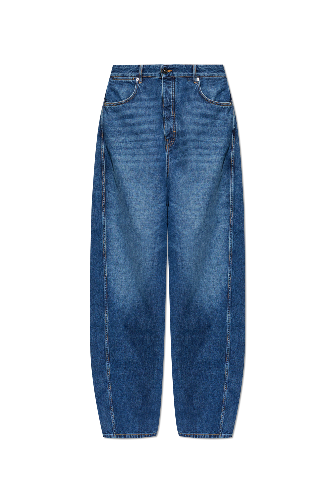Givenchy Jeansy Z Szerokimi Nogawkami, Mężczyźni, Niebieski