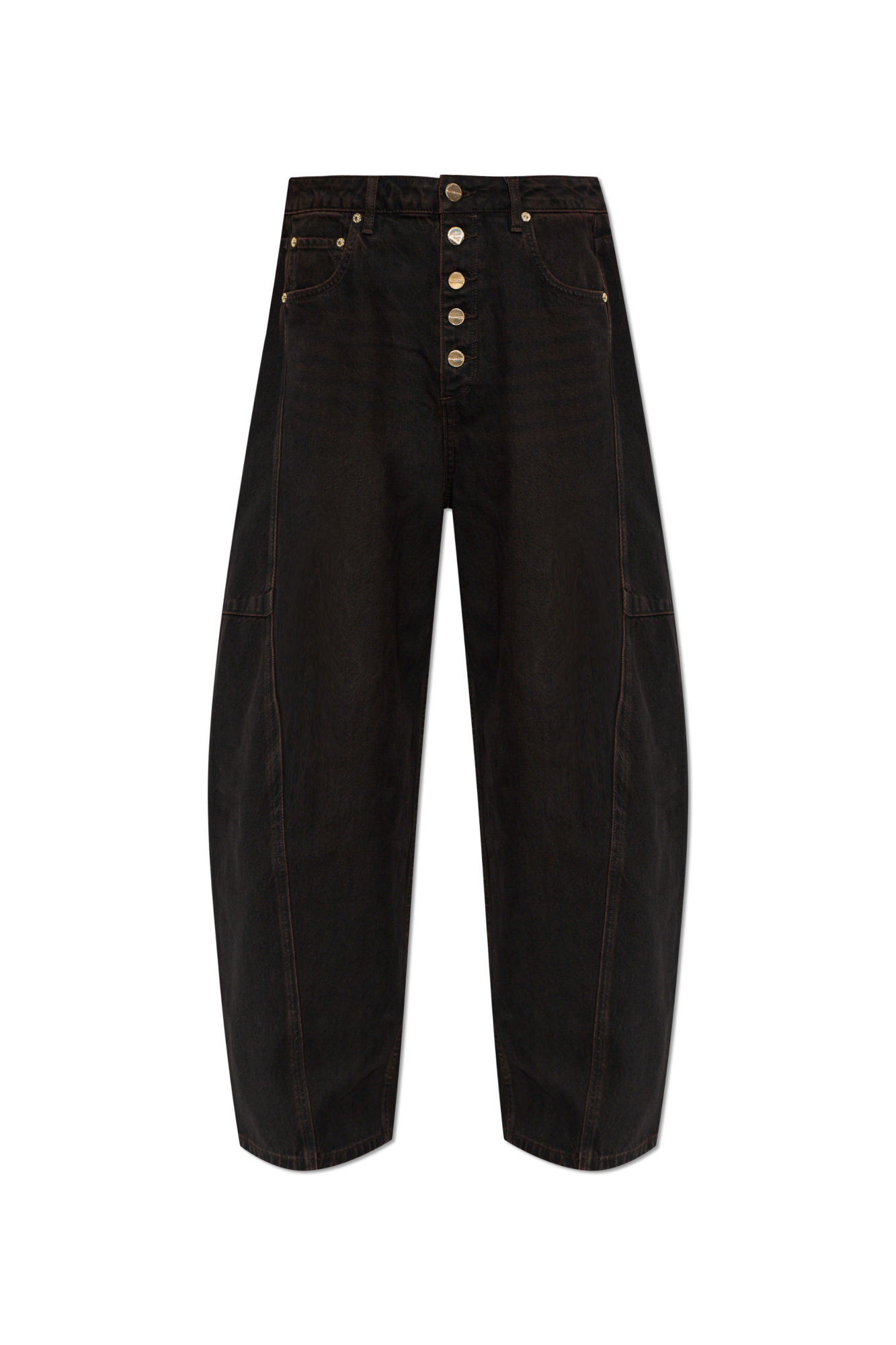 AllSaints Jeansy ‘Carter’ Typu ‘balloon’, Kobiety, Czarny