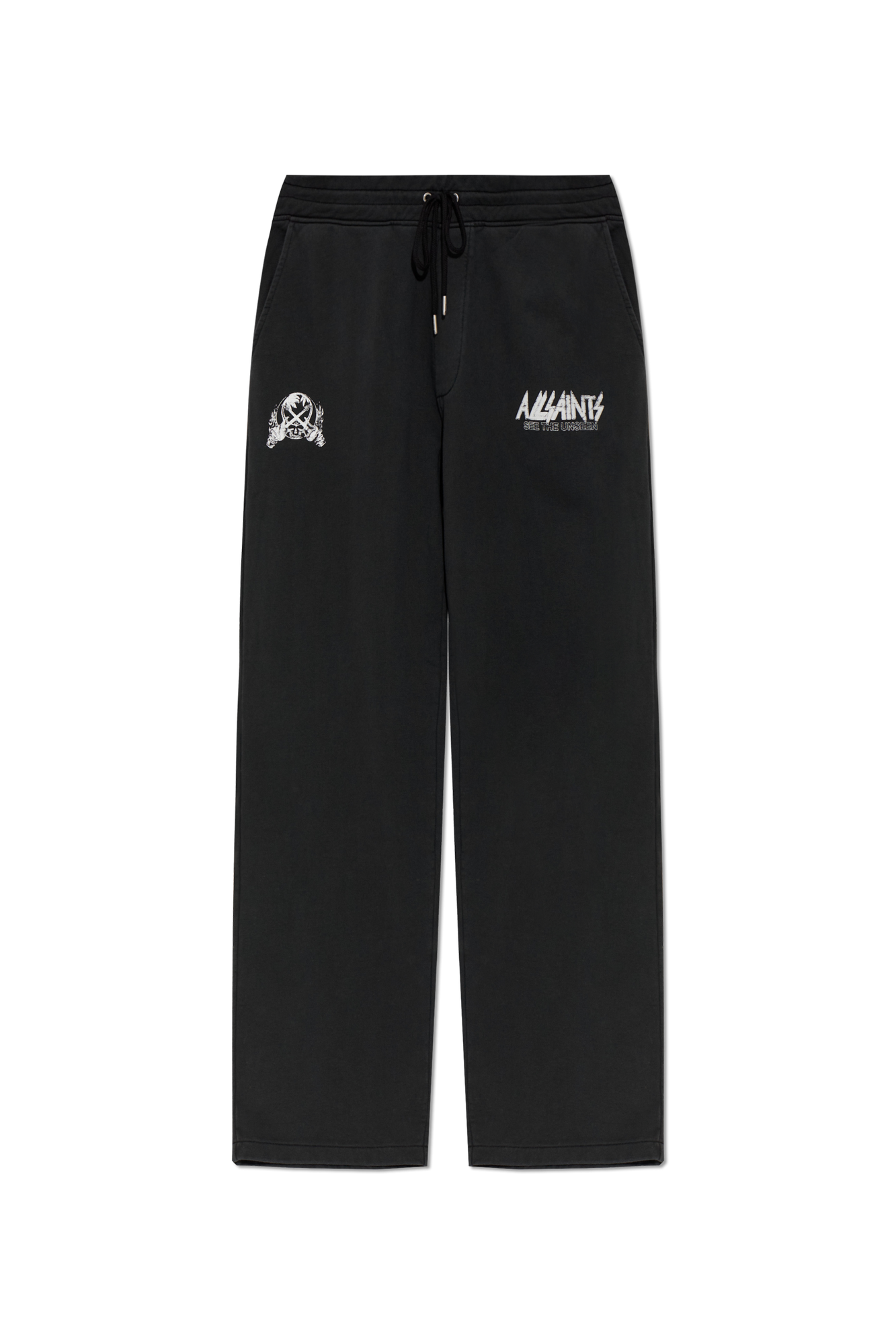 AllSaints Spodnie Dresowe `Chromium`, Mężczyźni, Czarny